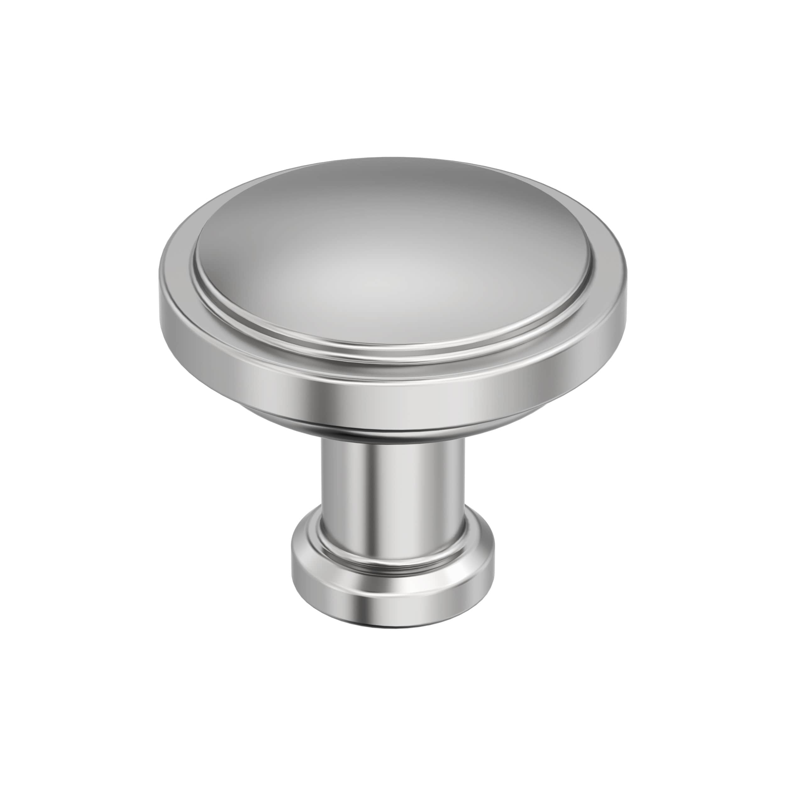 Amerock BP3746026 Faircrest 1-1/4-in Polished Chrome Round Transitional Cabinet Knob