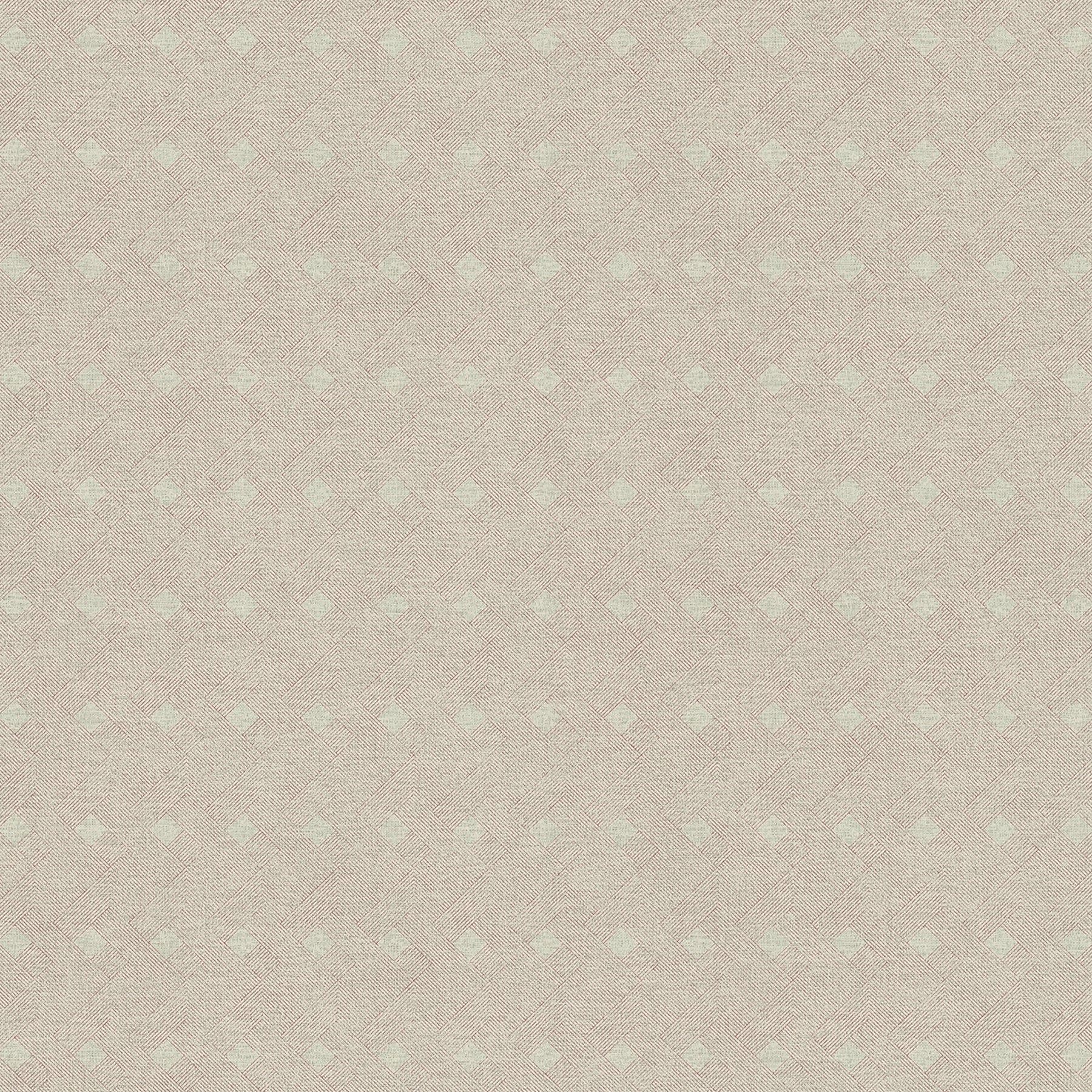 Advantage 4044-38029-2 Cuba 57.5-Sq. Feet Neutral Vinyl Geometric Unpasted Wallpaper