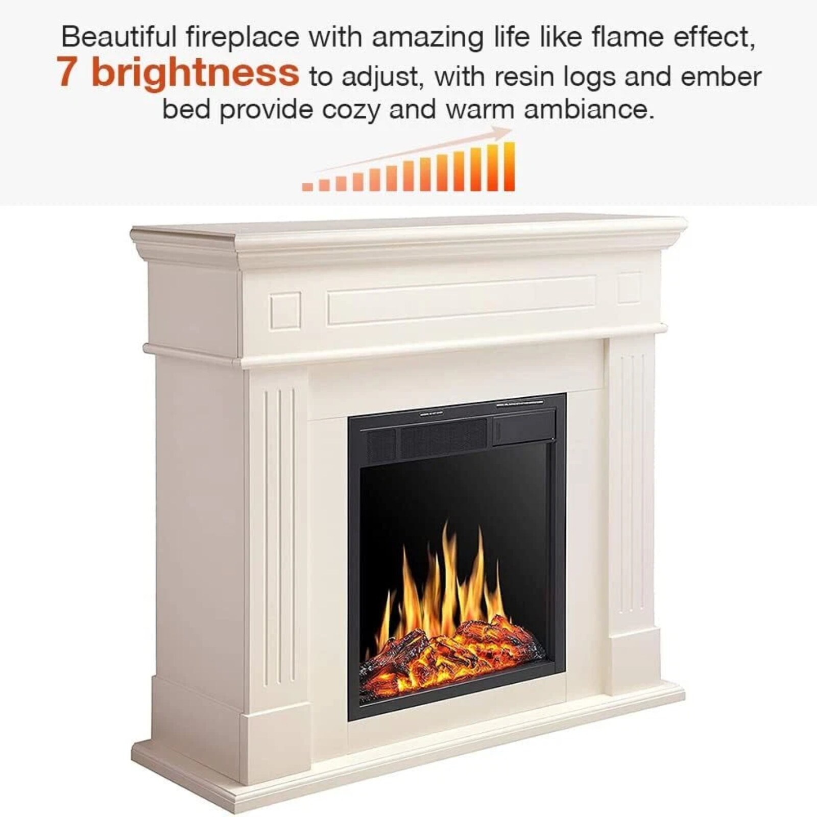 Antarctic Star LSAS-SM1804W Electric-Fireplaces - View #8