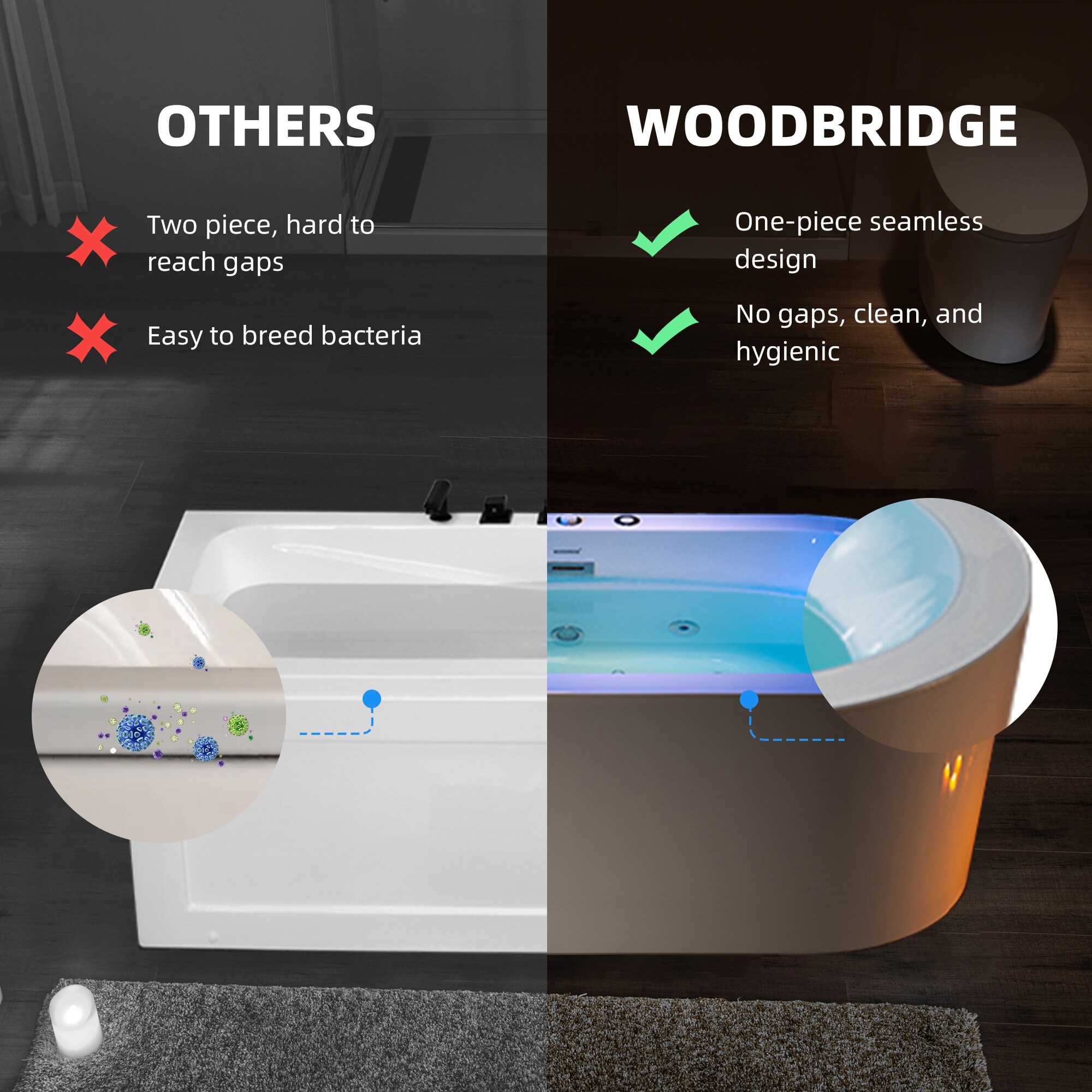 Woodbridge LB229 bathtubs - View #8