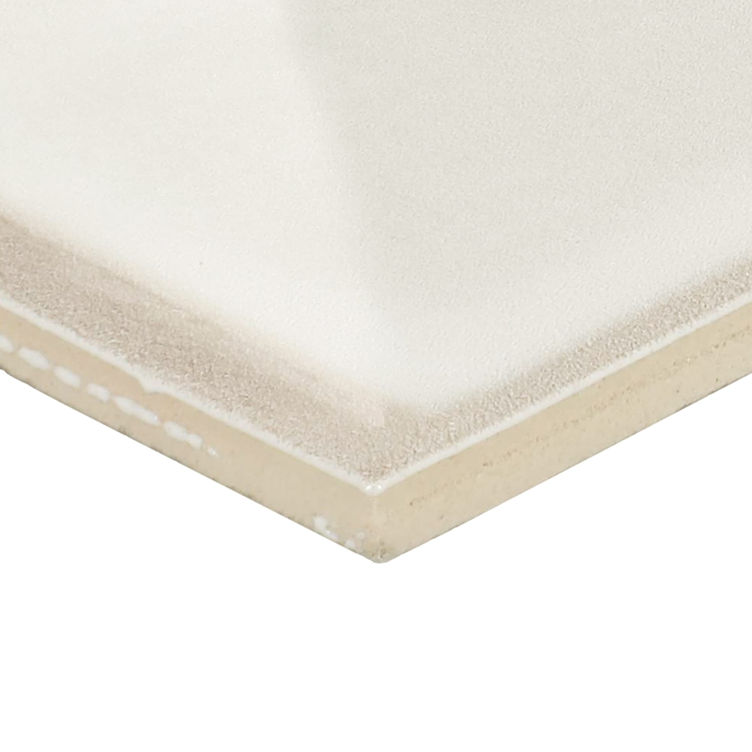 Daltile Vistaframe Pearl White 3-in x 12-in Glossy Ceramic Subway