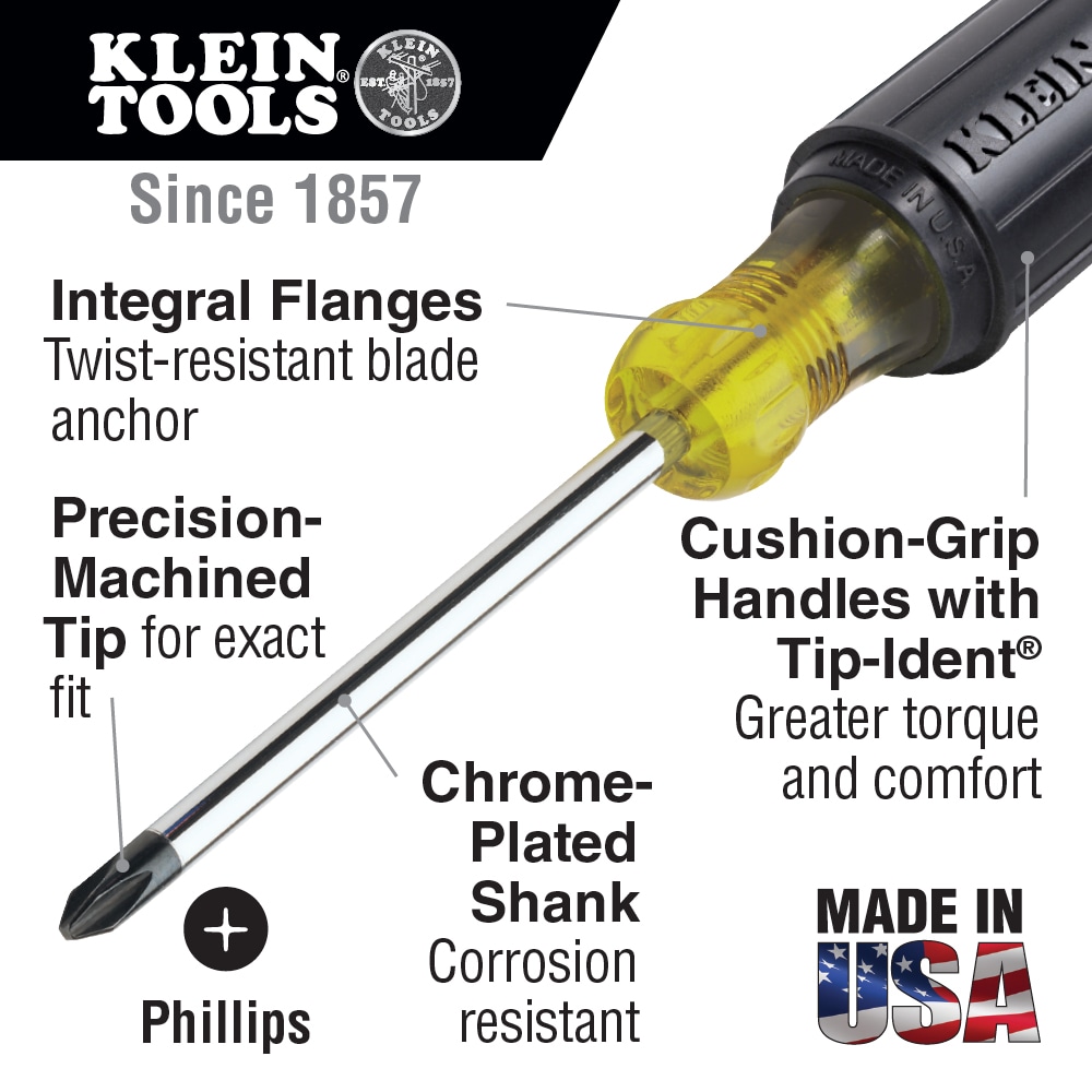 Klein Tools 85074 Screwdrivers-Individual - View #3