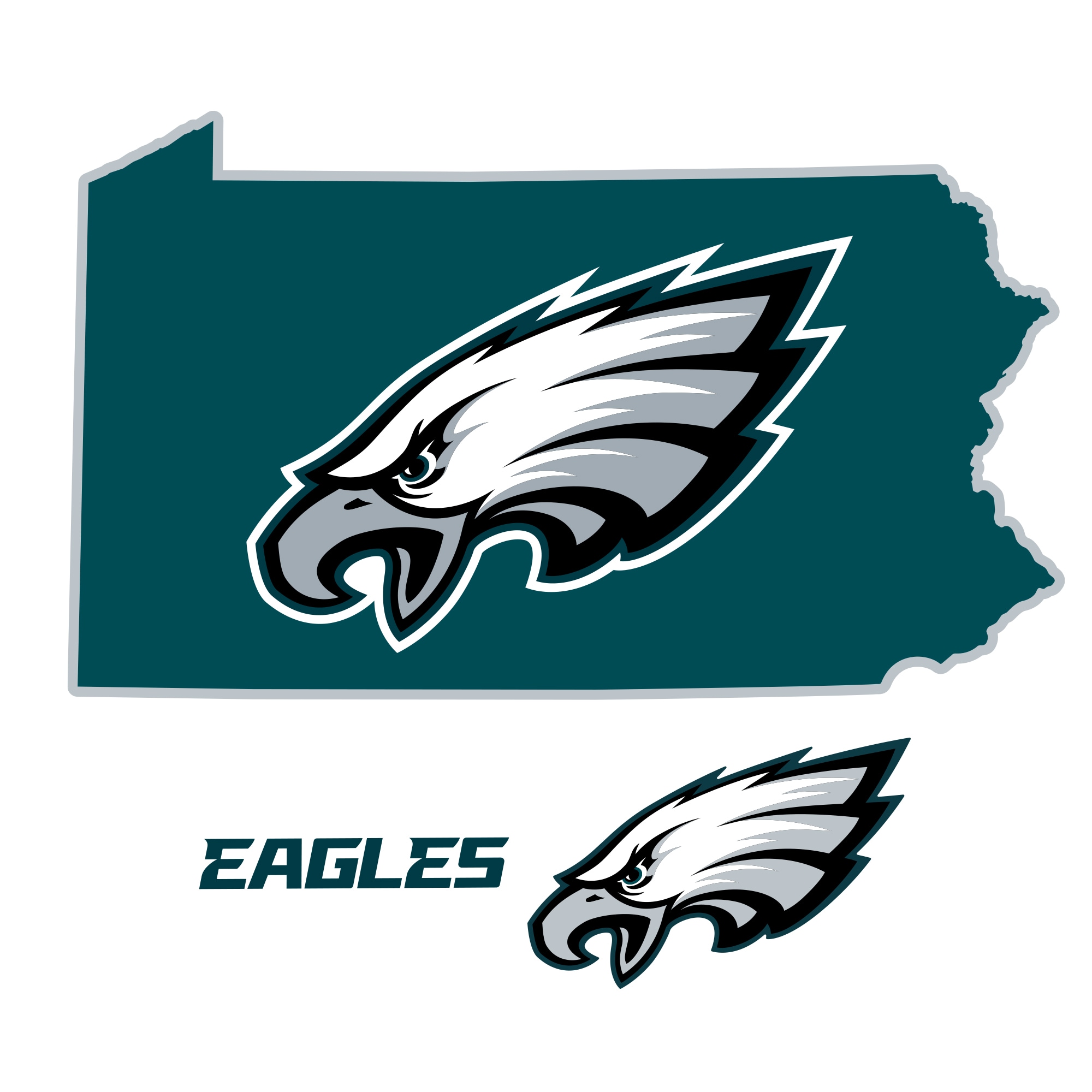 Fathead 1980-00673-003 32-Inches W x 50-Inches H Self-adhesive Multiple colors/finishes Sports Wall Decal