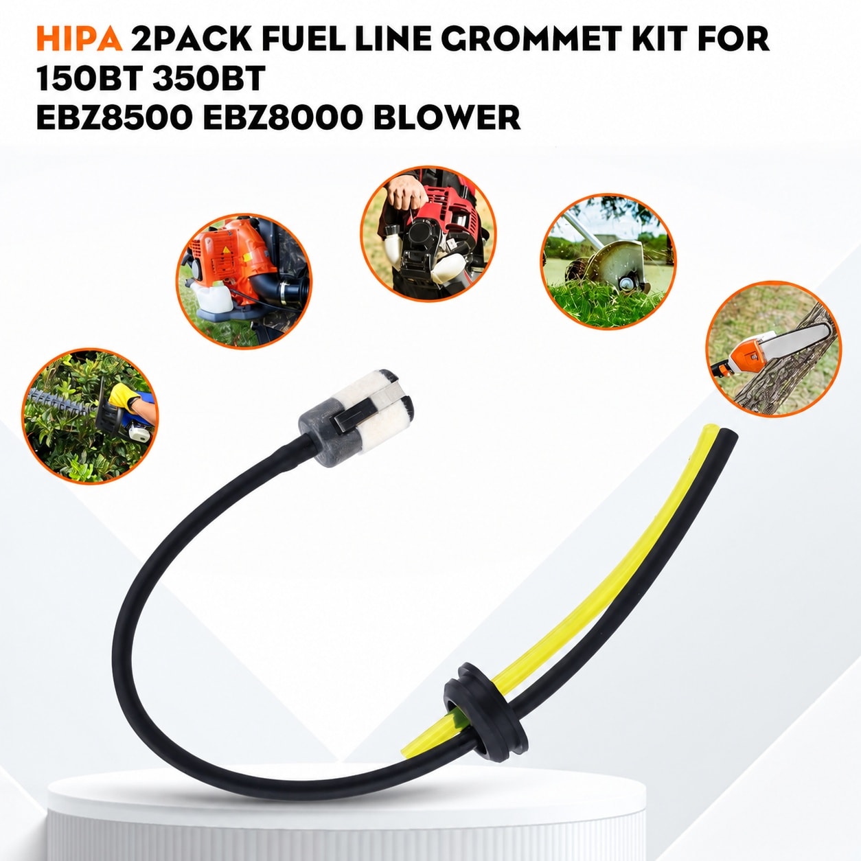 Oyezvary Fuel Line Two Hole Grommet Assembly Kit Compatible with ...