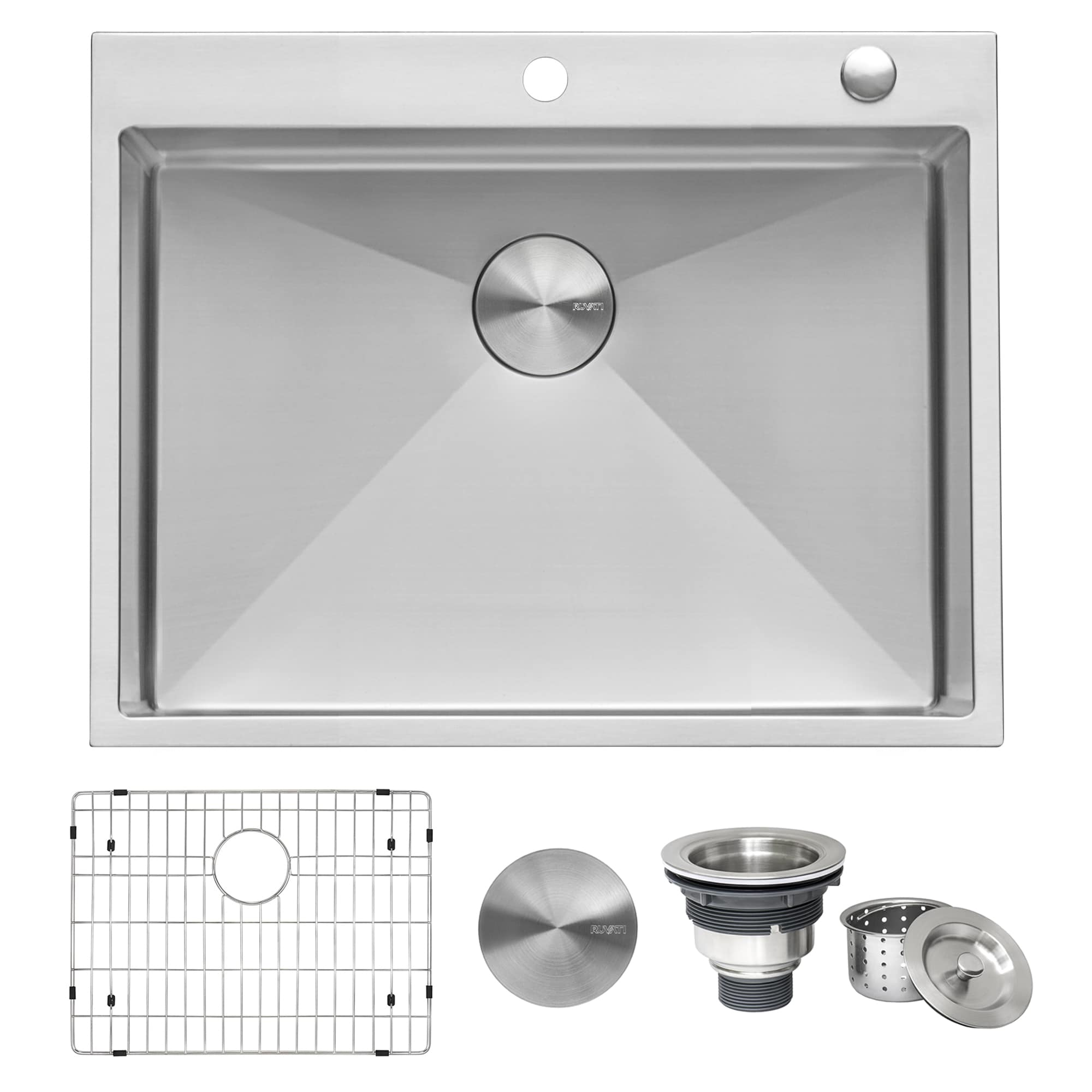 Ruvati RVH8008 Kitchen-Sinks - View #2
