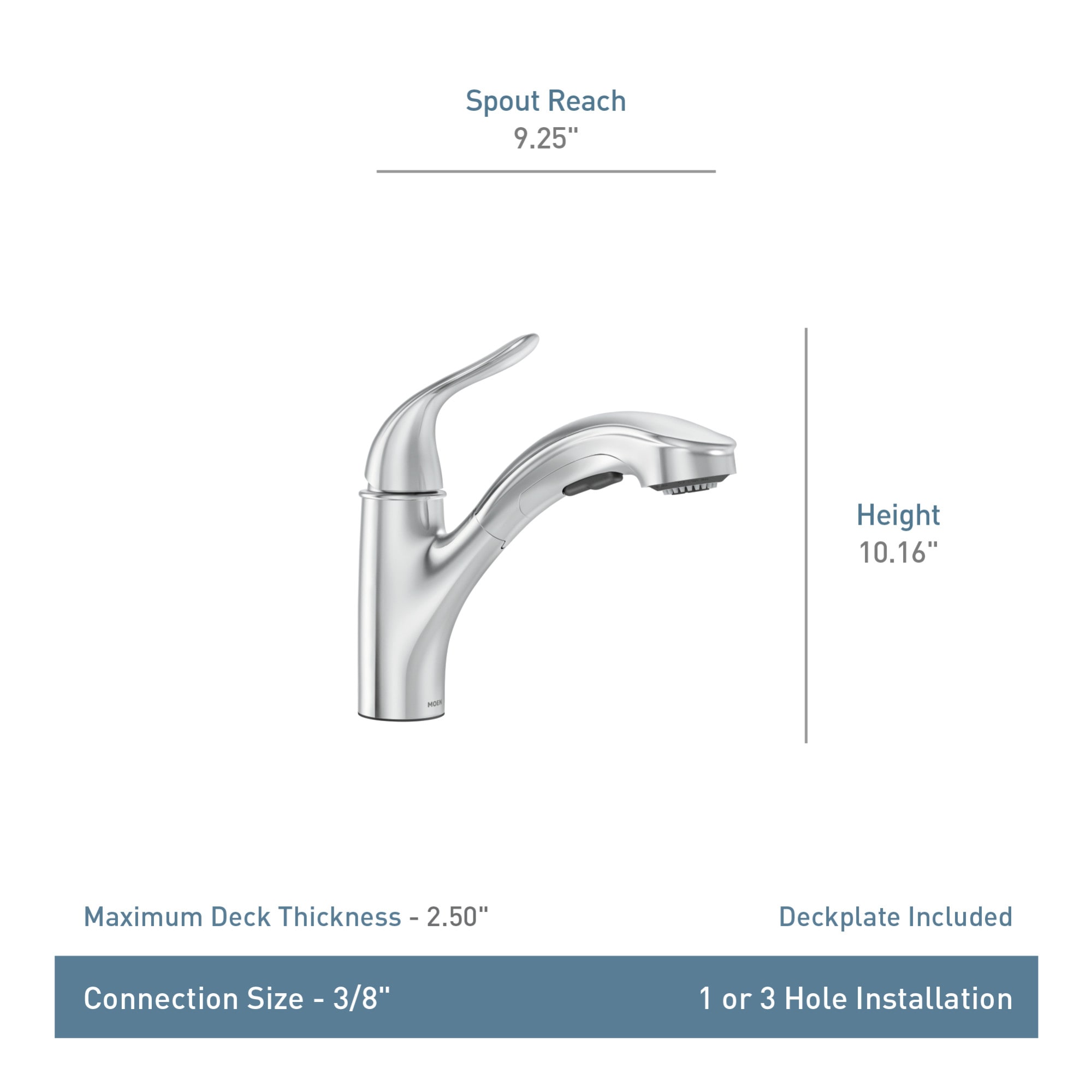 Moen 87557W Kitchen-Faucets - View #3
