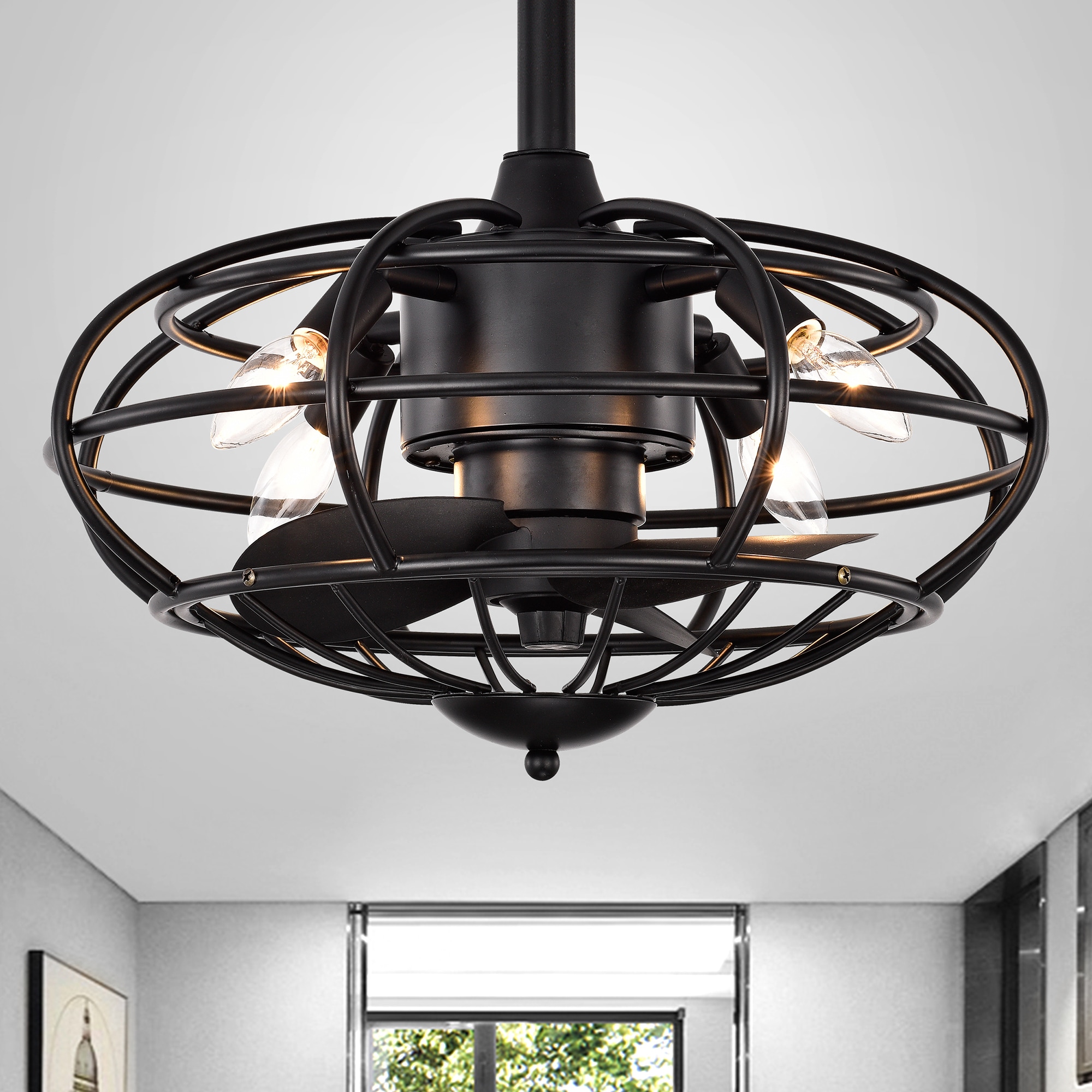 Home Accessories Inc CFL-8478S/MB Ceiling-Fans - View #3