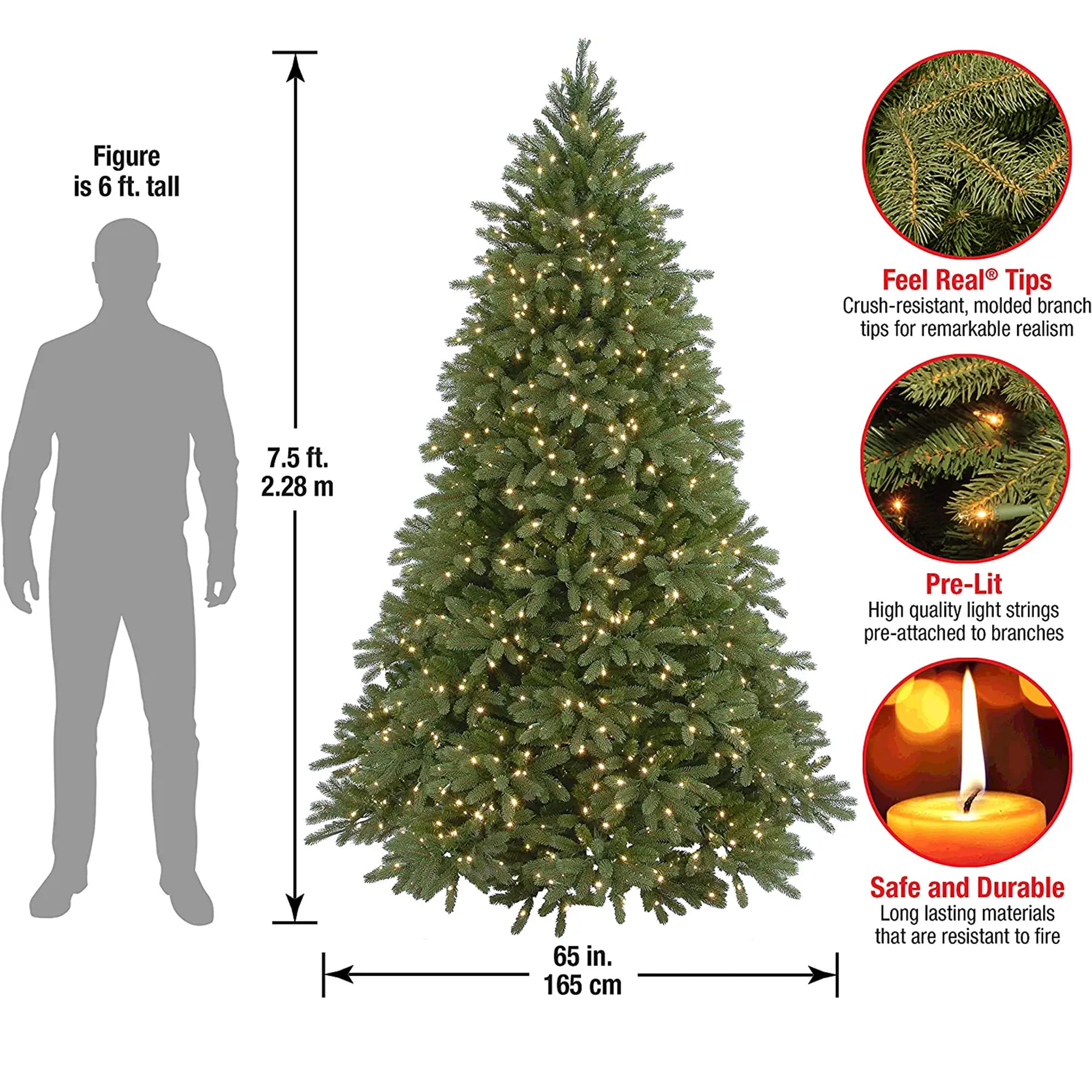 National Tree Company 290459 Artificial-Christmas-Trees - View #5