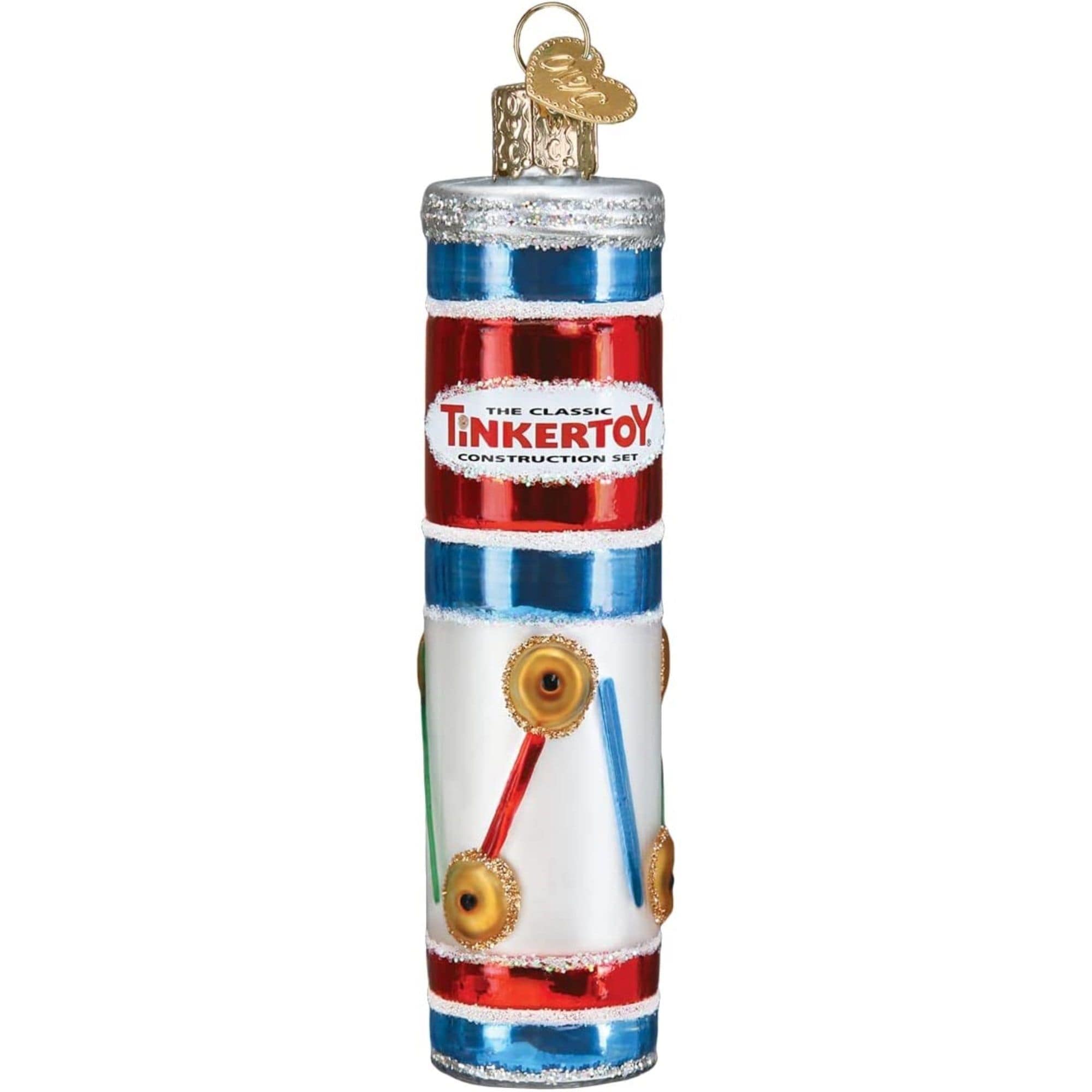 Old World Christmas 729343441881 Blown Glass Ornament for Christmas Tree - Tinkertoy