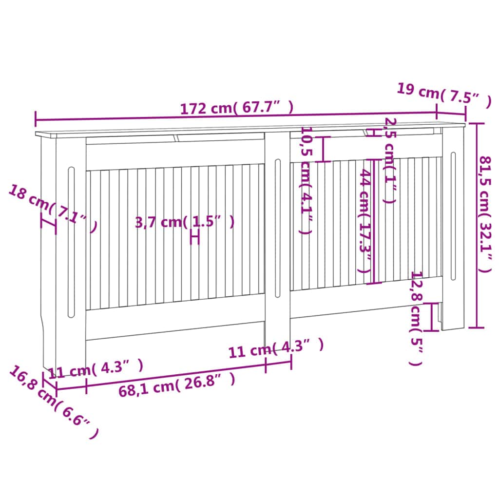 Tinyhomie LW-L-DP276005 Radiator-Covers - View #4