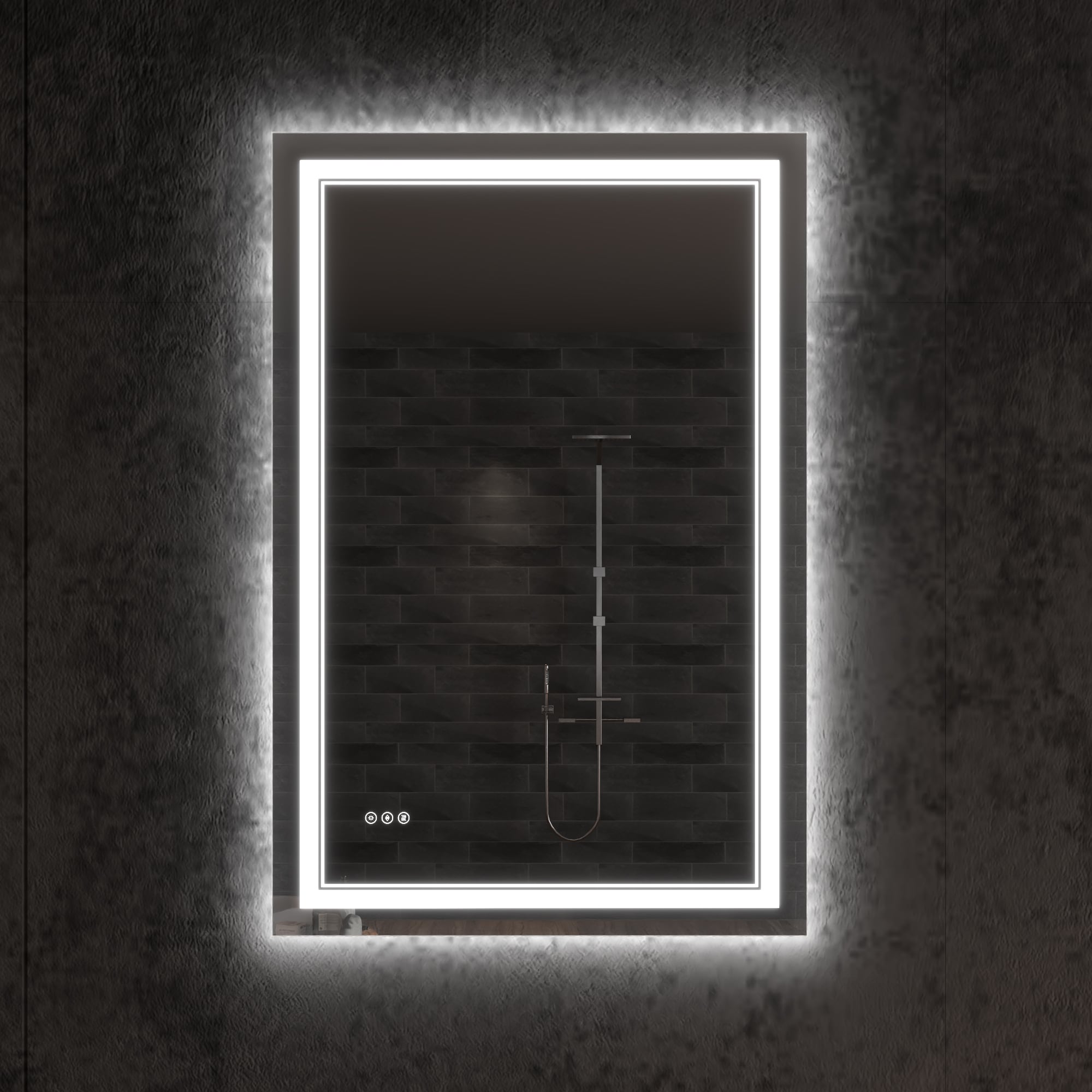 ExBrite JQBM4024FLCS Framed-Bath-Mirrors - View #13