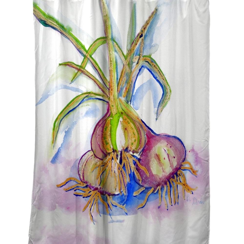 Betsy Drake Interiors BTDR7726 Vidalia Onions Shower Curtain