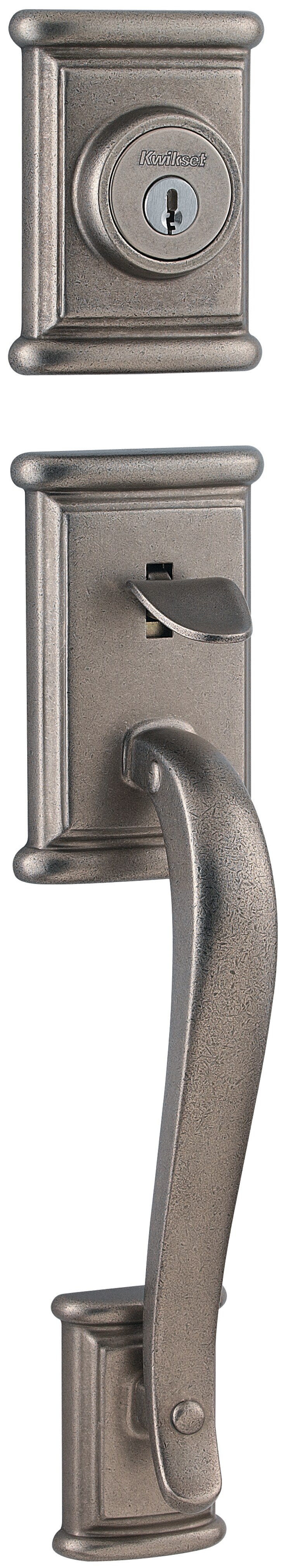 Kwikset Ashfield Rustic Pewter at Lowes.com