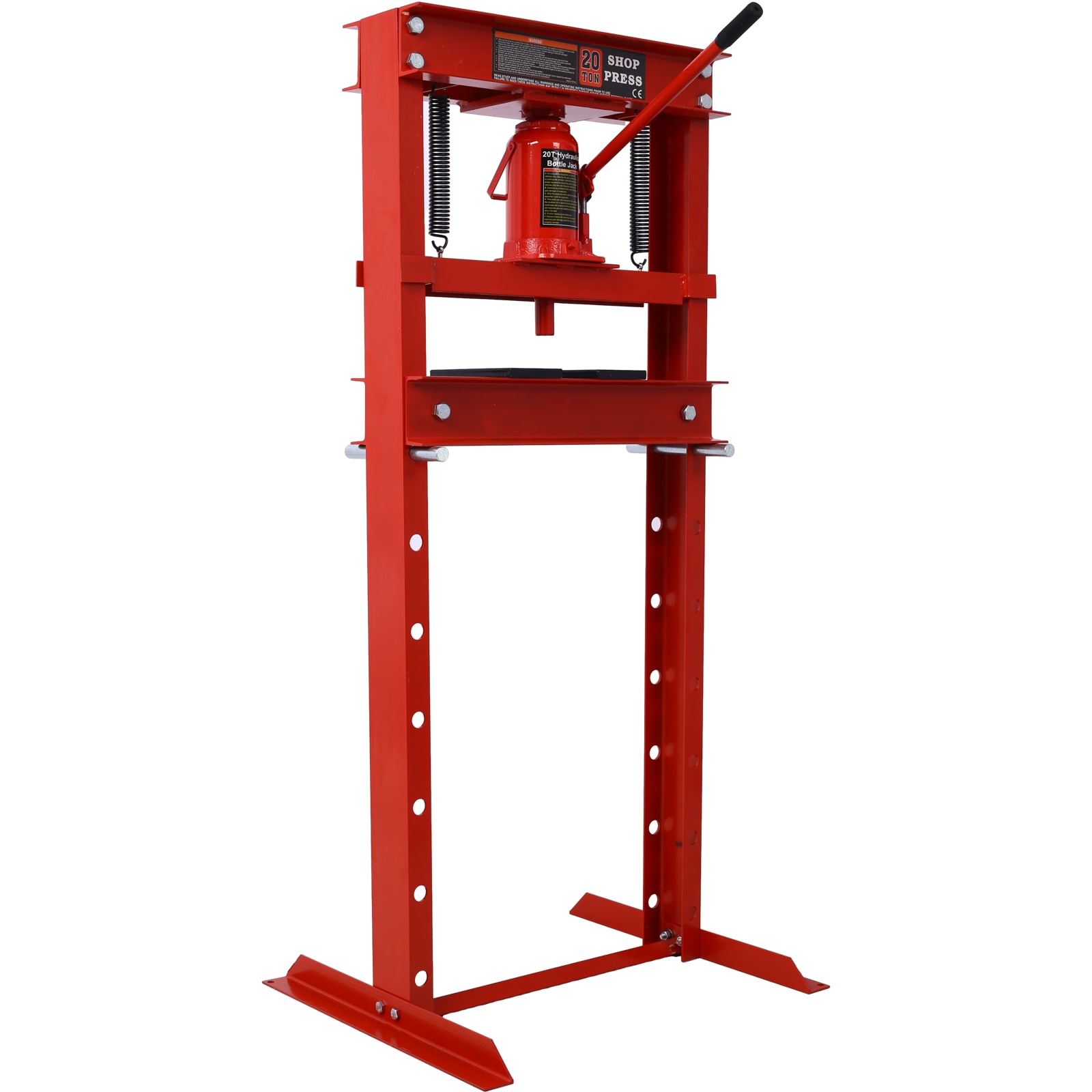 Xspracer ML-SP030 Red 20-Ton Steel Manual hydraulic Floor jack