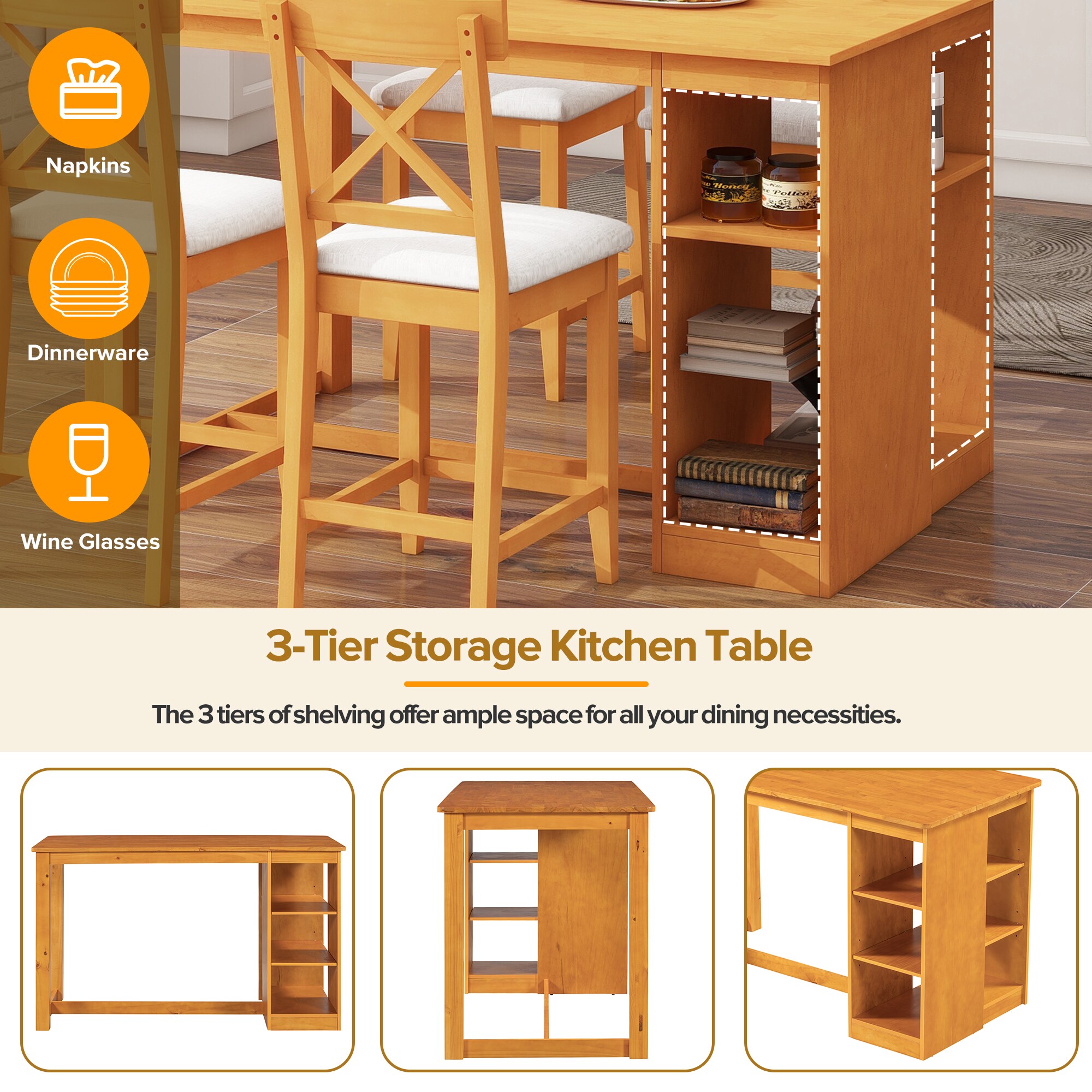 Bybafun YA0100224 Dining-Sets - View #10