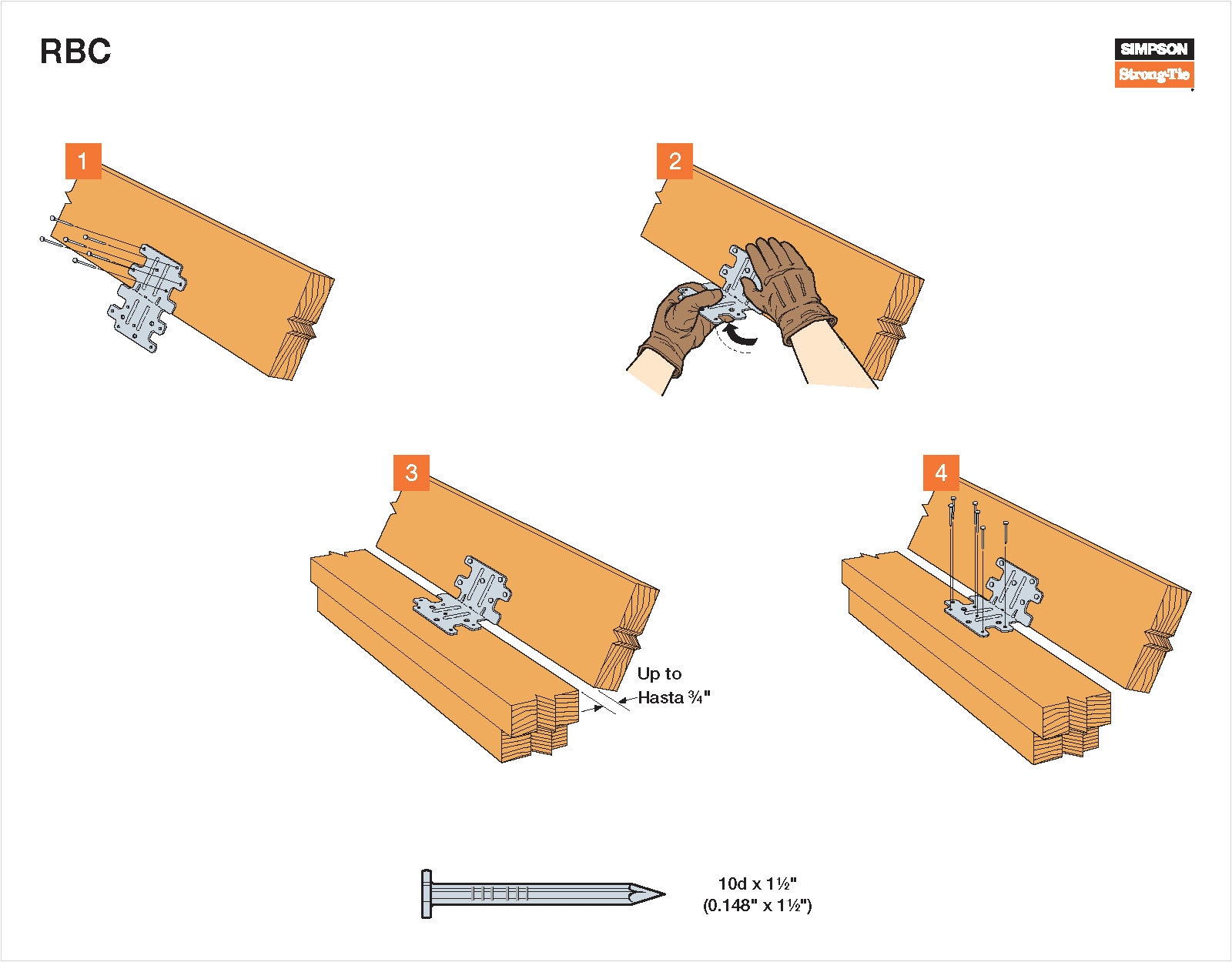 Simpson Strong-Tie RBC Trusses-And-Rafter-Ties - View #5