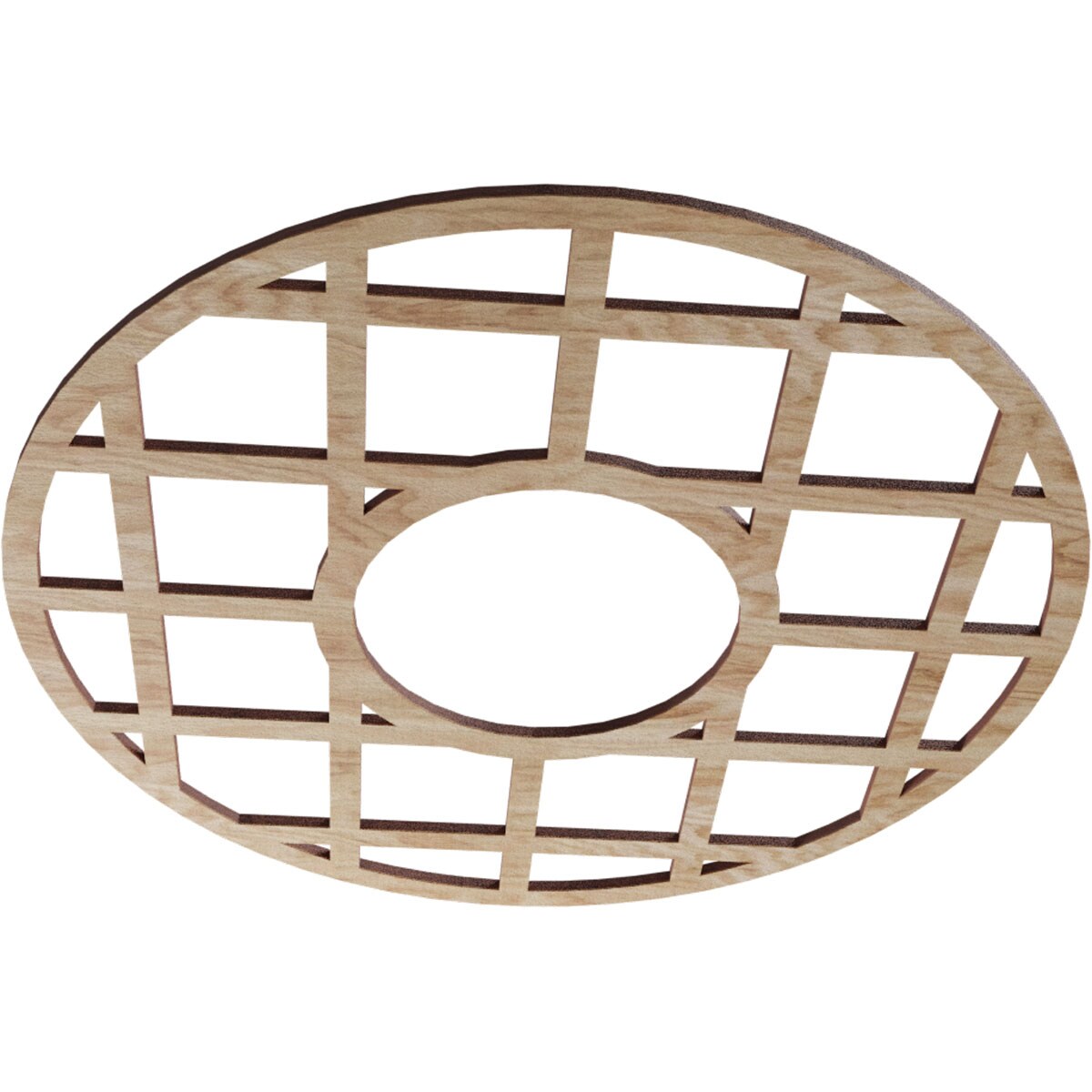 Ekena Millwork CMWP18X18X0375ONRO Ceiling-Medallions - View #2