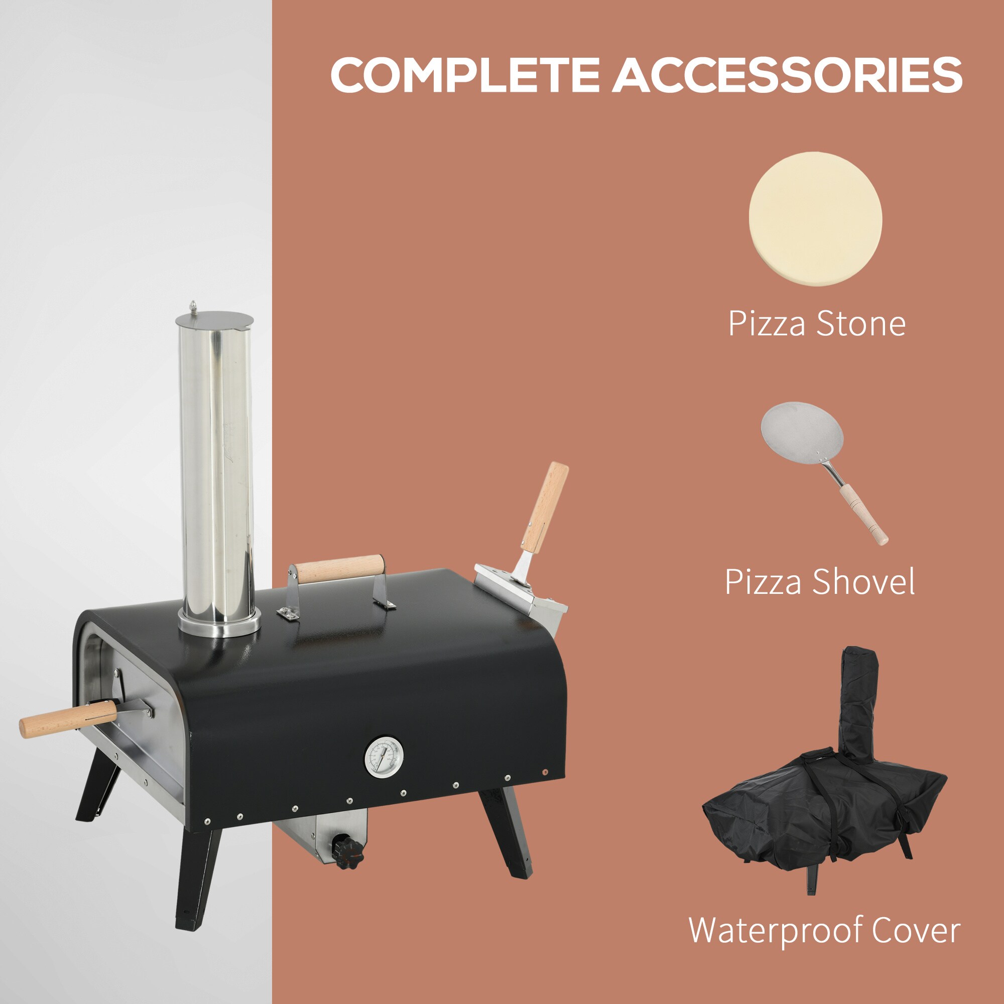 BABOOM BOM-P175531-OR Outdoor-Pizza-Ovens - View #4