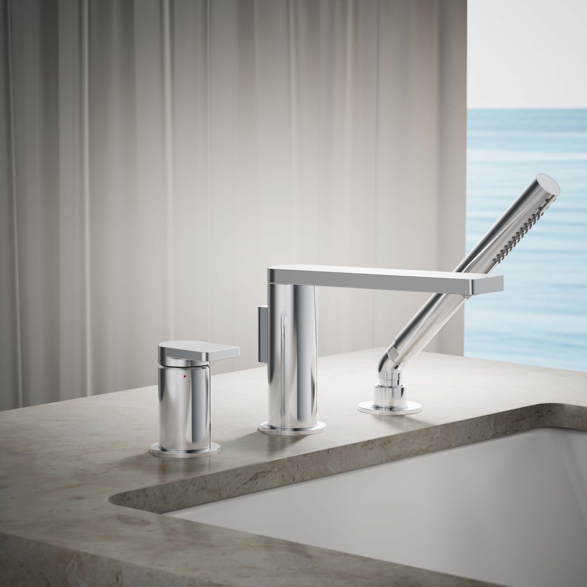 KOHLER 73078-4-CP Roman-Tub-Faucets - View #2
