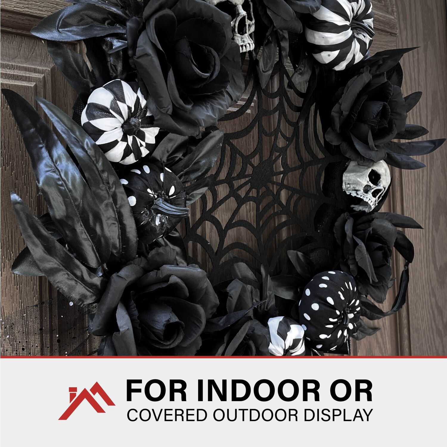 Haunted Hill Farm HHSPD-2WRTH Artificial-Halloween-Wreaths - View #7