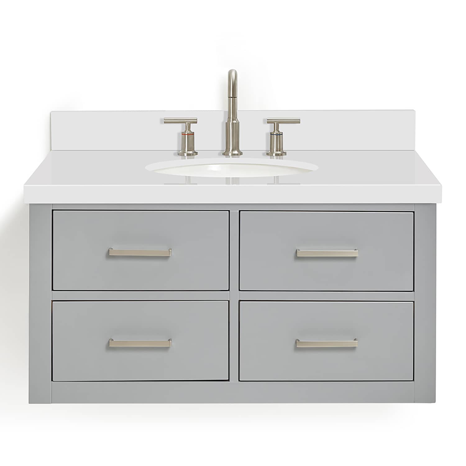 ARIEL W037SWQOVOGRY Bath-Vanity-Combo - View #2