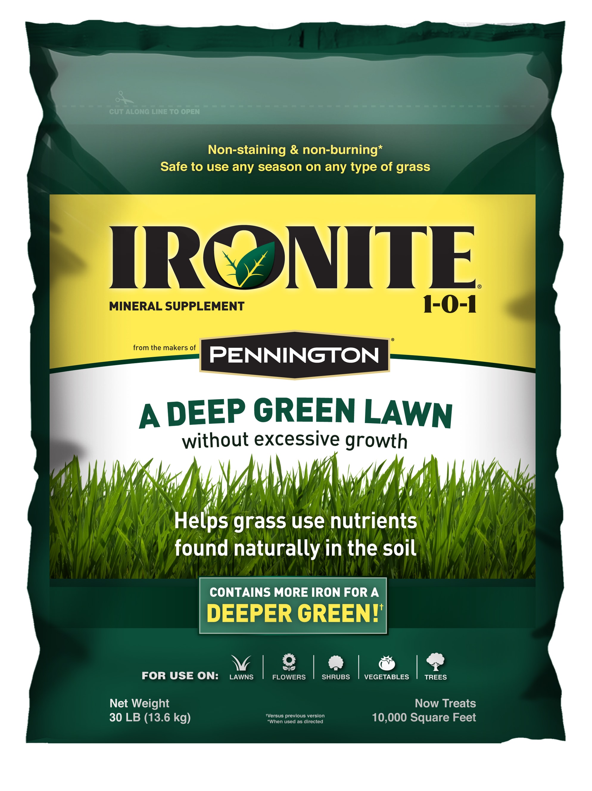 Image of Ironite lawn fertilizer for lawns