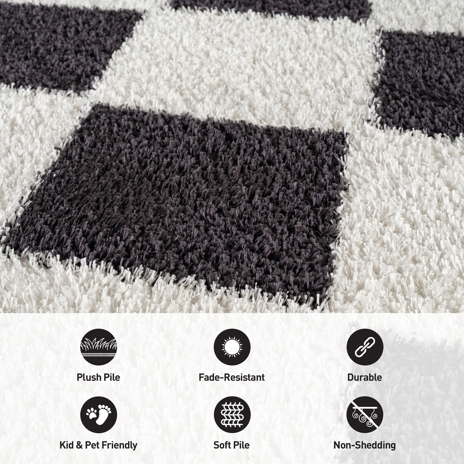 World Rug Gallery WR123ANTHRACITE2X8 rugs - View #3