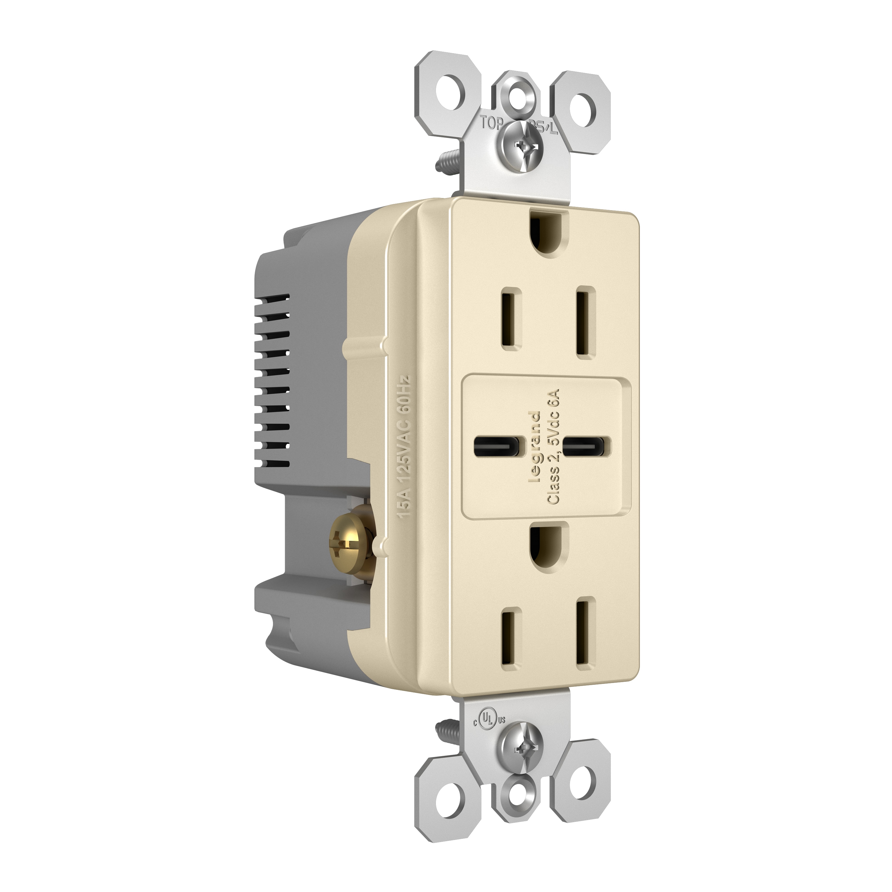 Legrand R26USBCC6LACCV4 receptacles - View #3