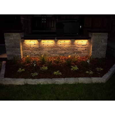 NextStone 0.72-Watt Gray Low Voltage Plug-in LED Paver Light Kit NextStone 0.72-Watt Gray Low Voltage Plug-in LED Paver Light Kit