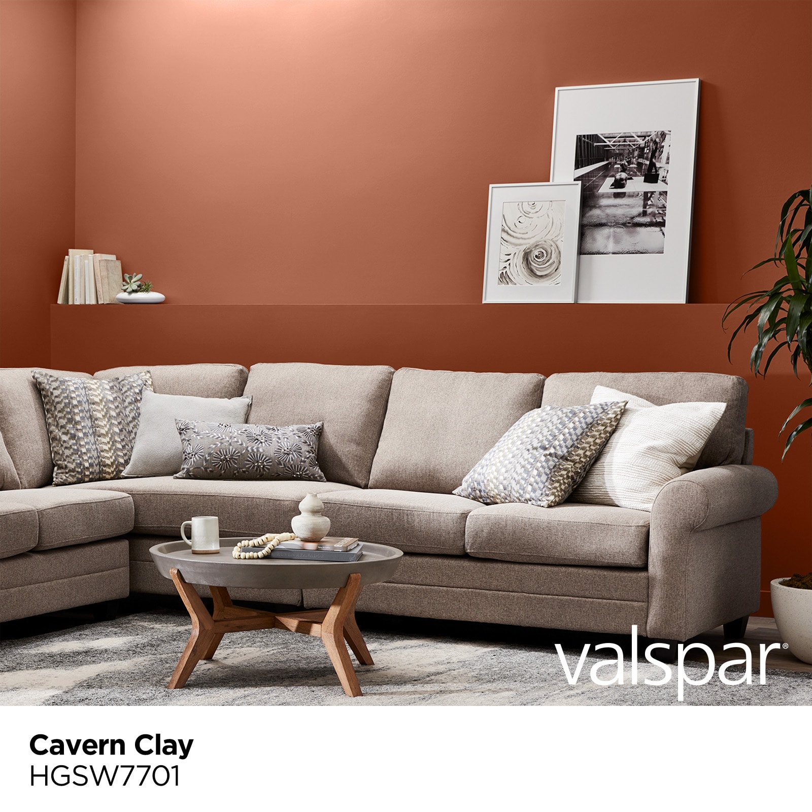 Cavern Clay 407E. The key with using a purple paint color is not to overuse  it. Find the focal point of the room …