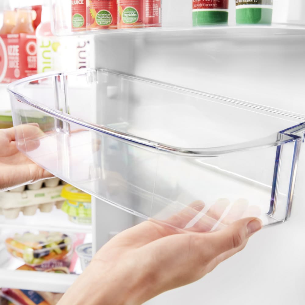 Stainless Steel 21 Cu. Ft. Side-by-Side Refrigerator with Ice Maker