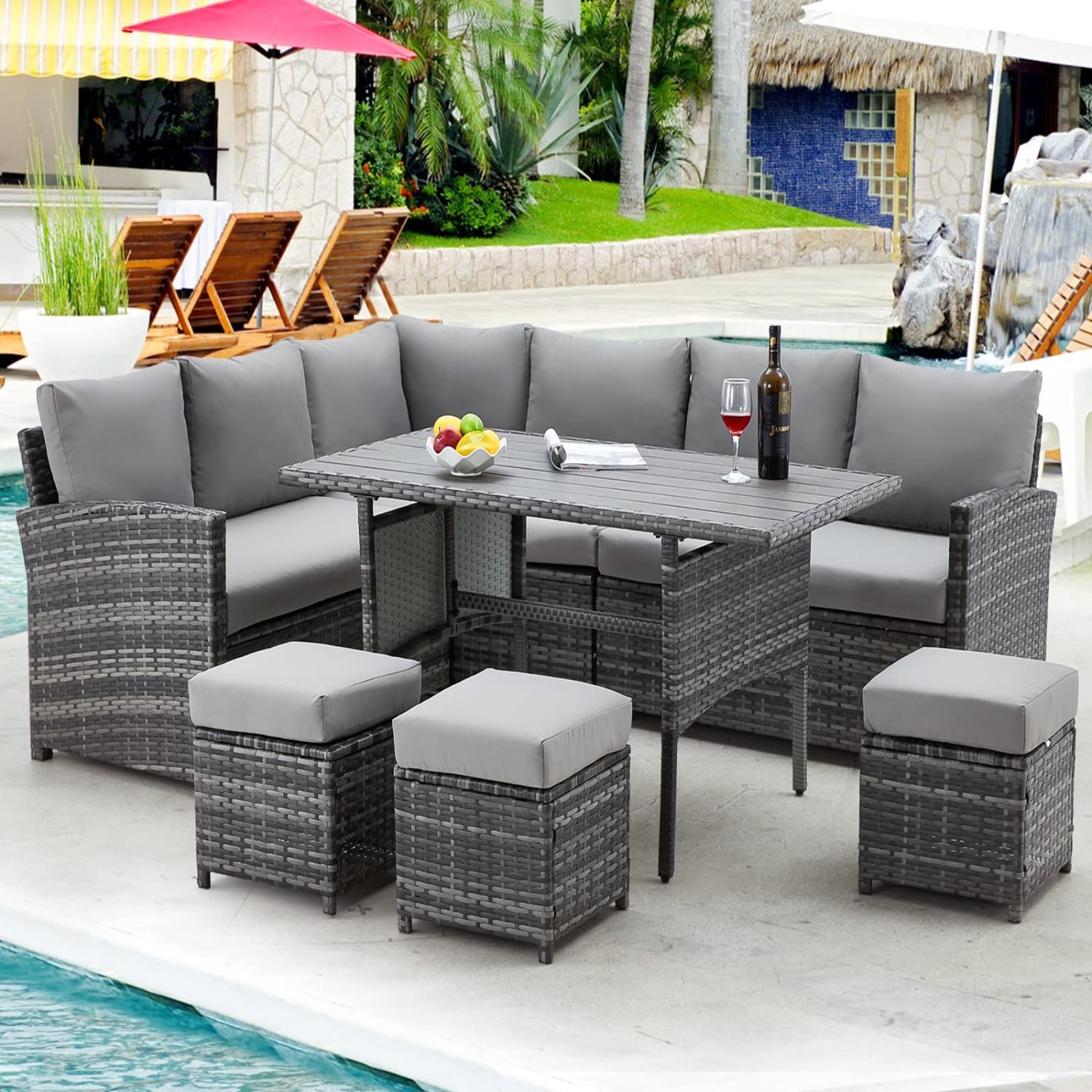 AECOJOY 16076GR-LS01 Patio-Sofas-Daybeds - View #6