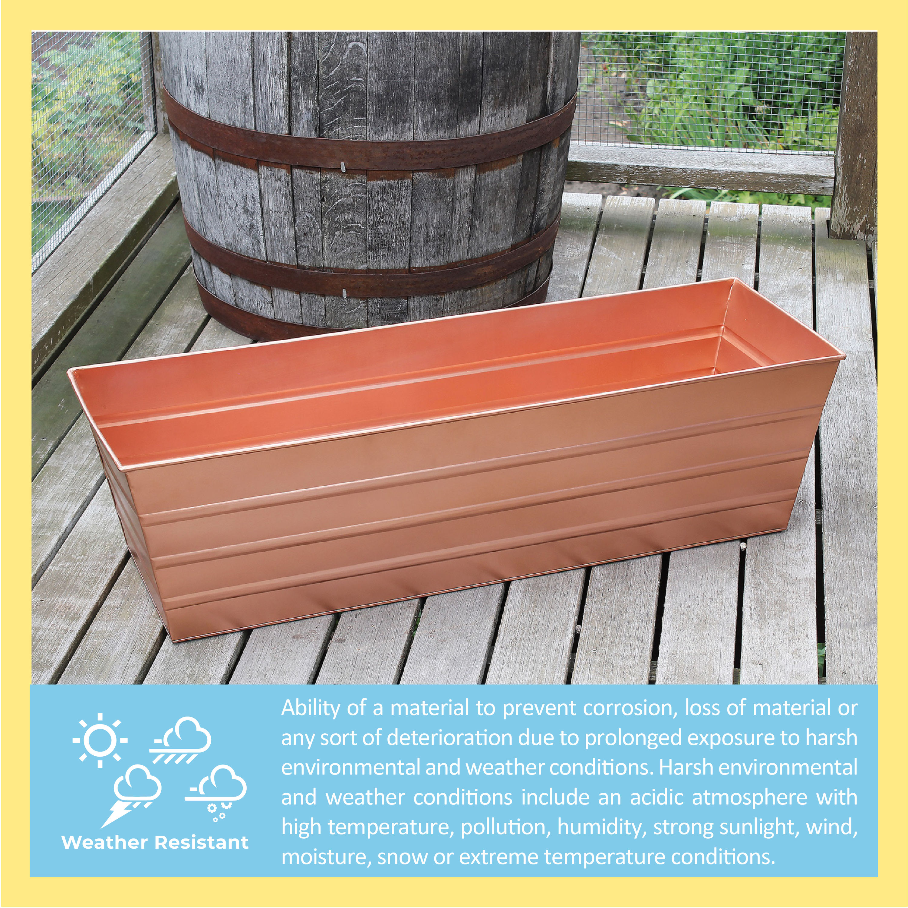ACHLA Designs C-21C Planter-Window-Box - View #6