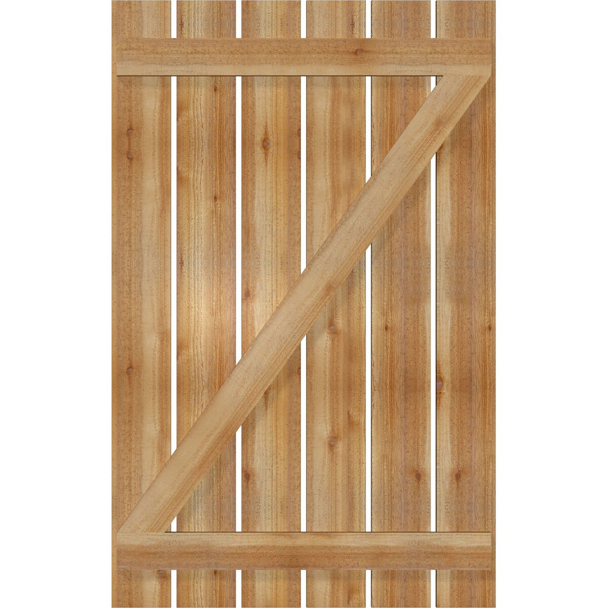 Ekena Millwork RBS06Z35X055RWR Exterior-Shutters - View #5