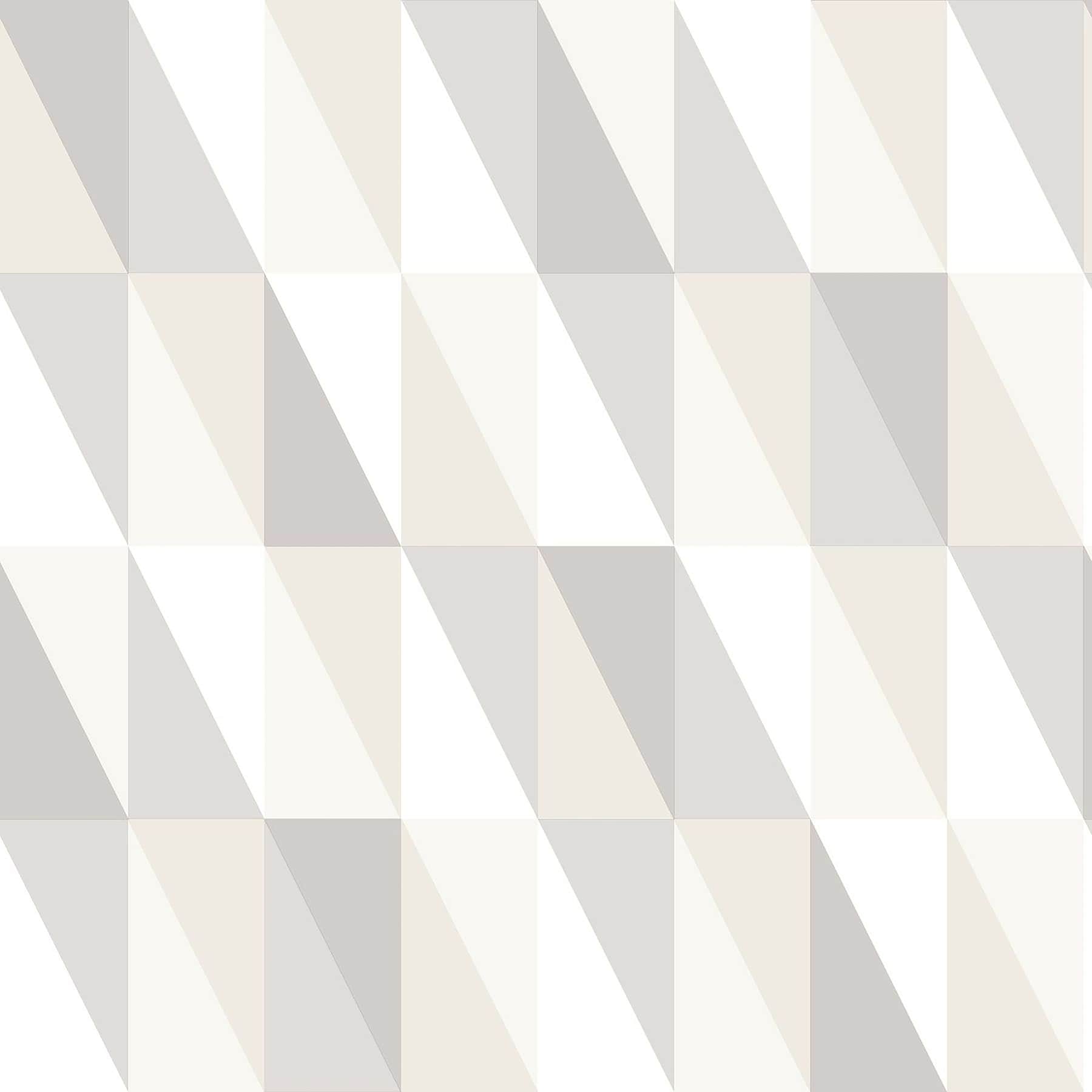 Chesapeake 4060-138922 Fable 57.5-Sq. Feet Neutral Non-woven Geometric Unpasted Wallpaper