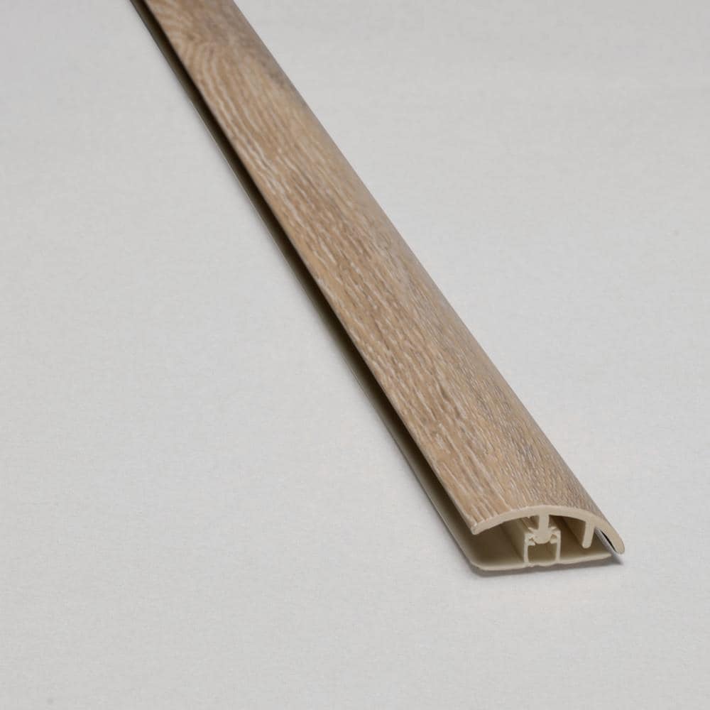 SMARTCORE R50SLVF602 Ultra Woodford Oak 0.51-in T x 1.42-in W x 94.49-in L Vinyl Reducer