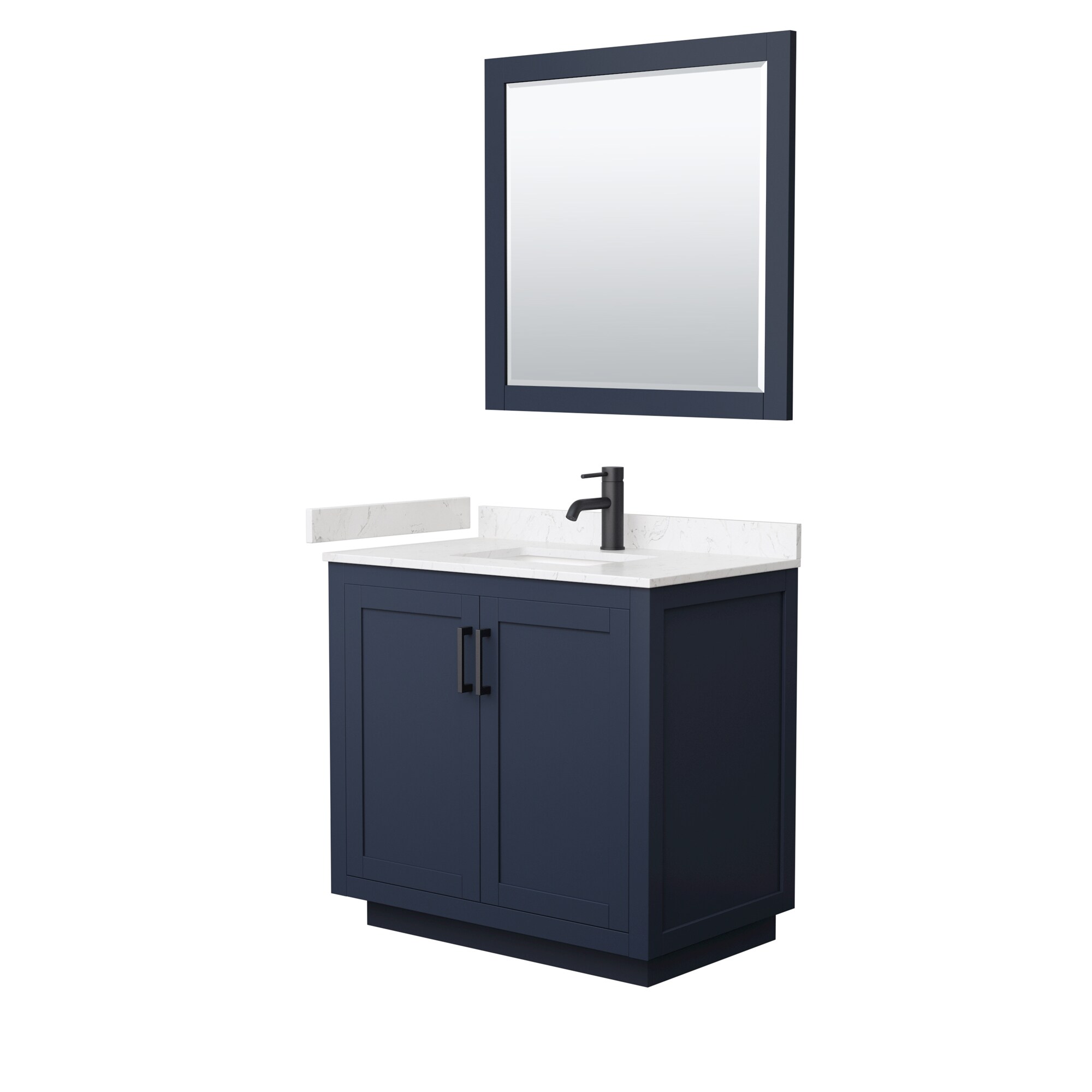 Wyndham Collection WCF292936SBBC2UNSM34 Bath-Vanity-Combo - View #2
