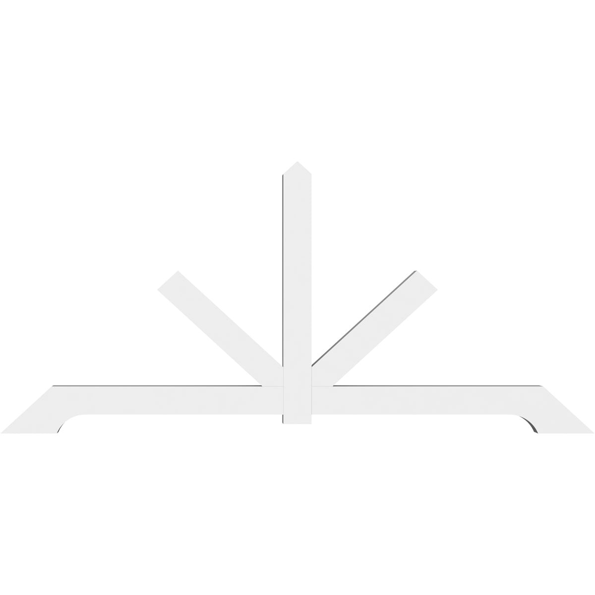 Ekena Millwork GBP084X39X0404VAN00 Exterior-Brackets-Braces - View #2