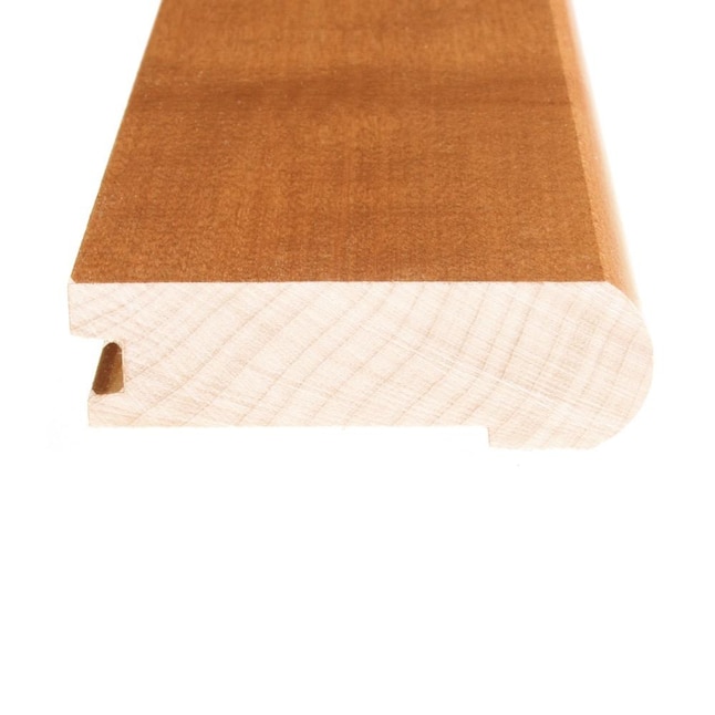 Flexco Solid Wood Stair Nose 2.75-in x 78-in Cinnamon Prefinished Maple Stair Nosing Flexco Solid Wood Stair Nose 2.75-in x 78-in Cinnamon Prefinished Maple Stair Nosing