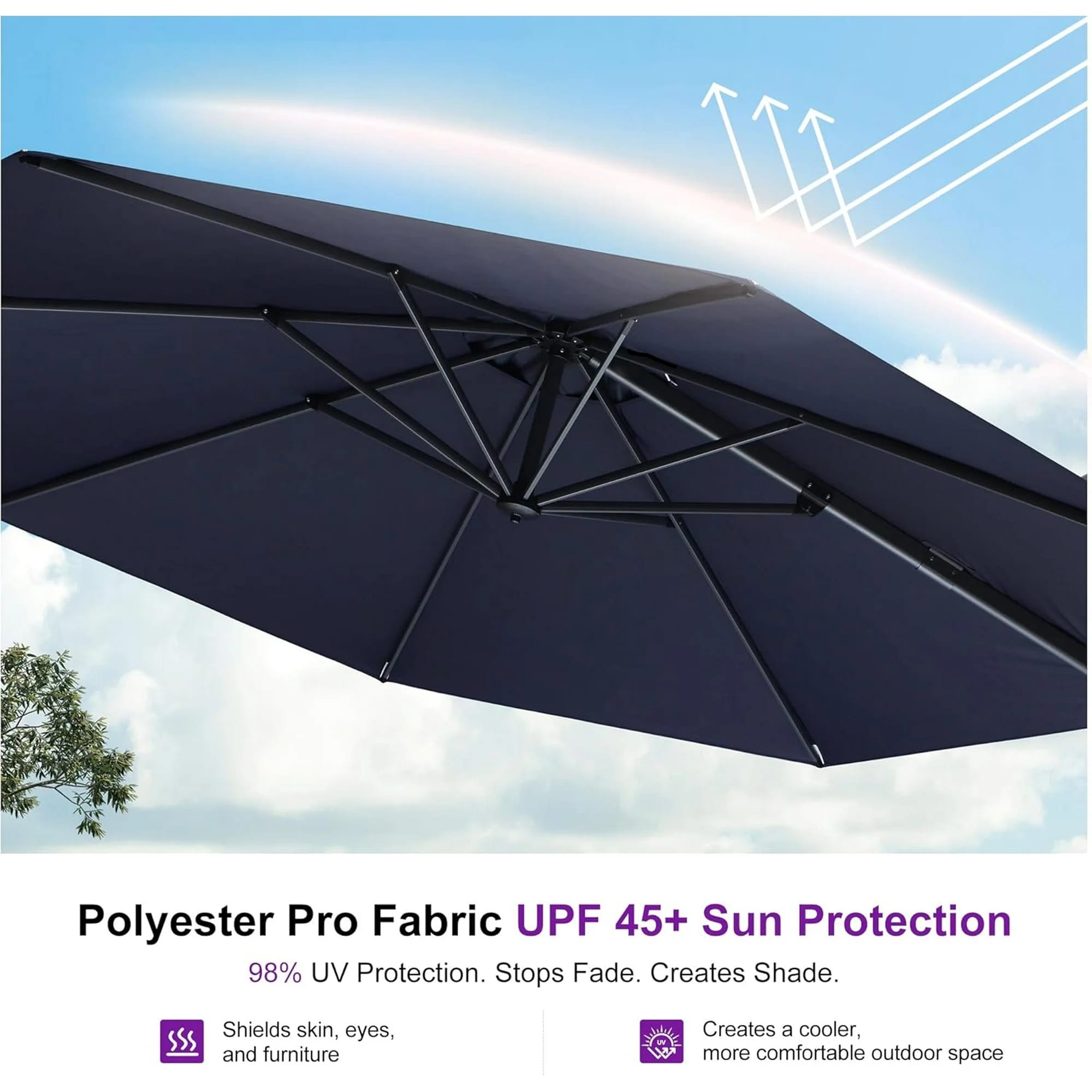 PURPLE LEAF LS05YKLRS12-LG Umbrellas-2 - View #5