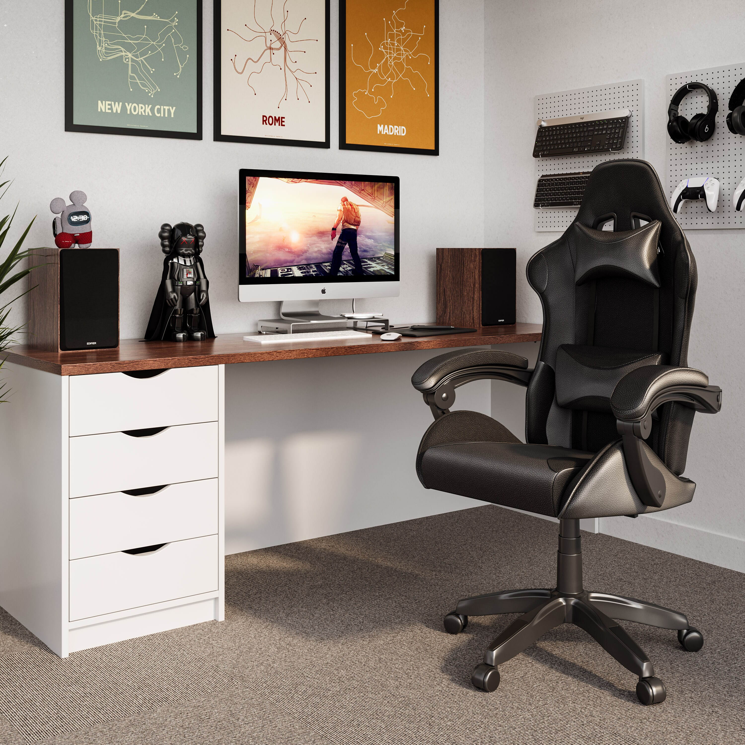 CorLiving BVLNF479G Office-Chairs - View #3