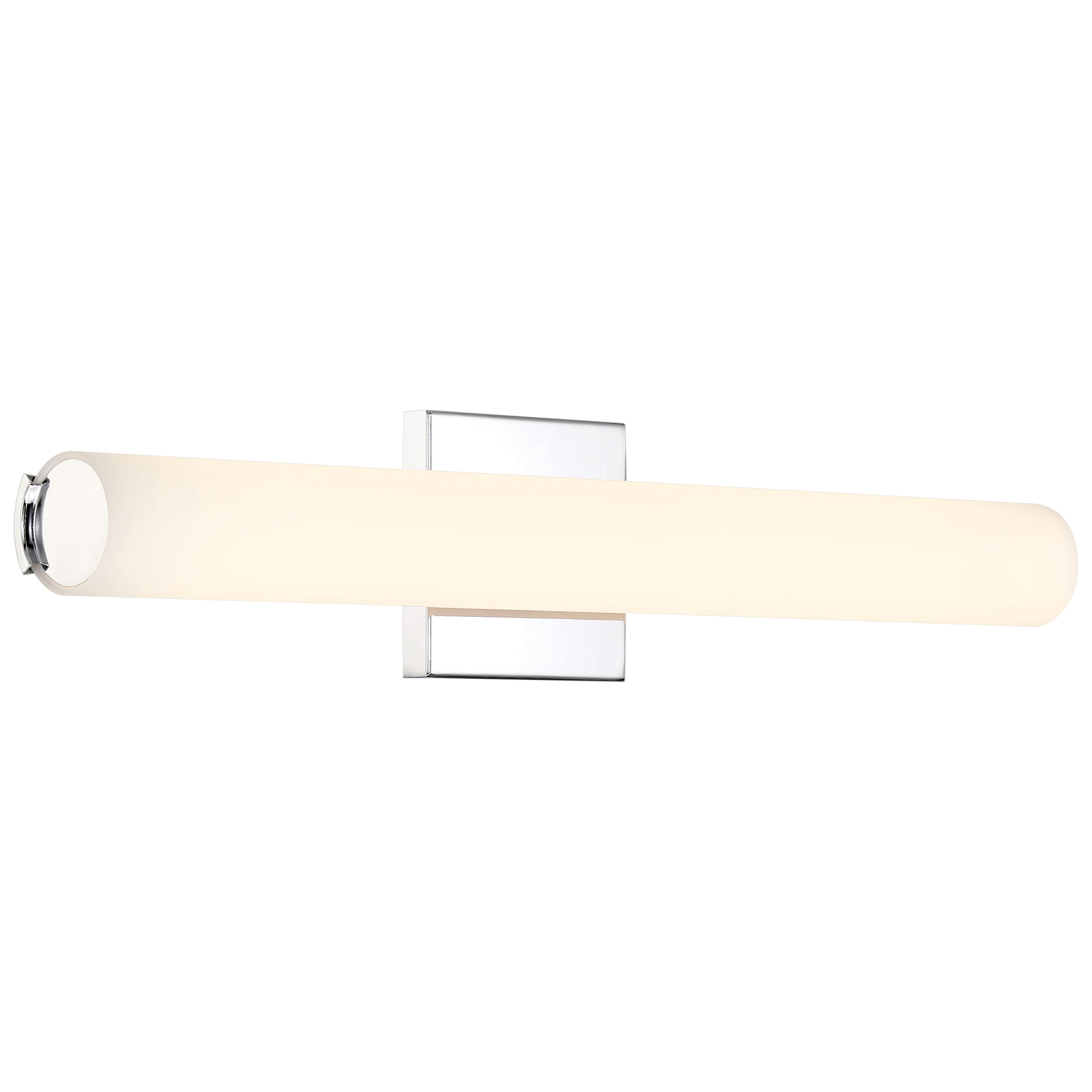 Access Lighting 62526LEDD-CH/OPL Sense 22.75-in 1-Light Chrome LED Transitional Vanity Light