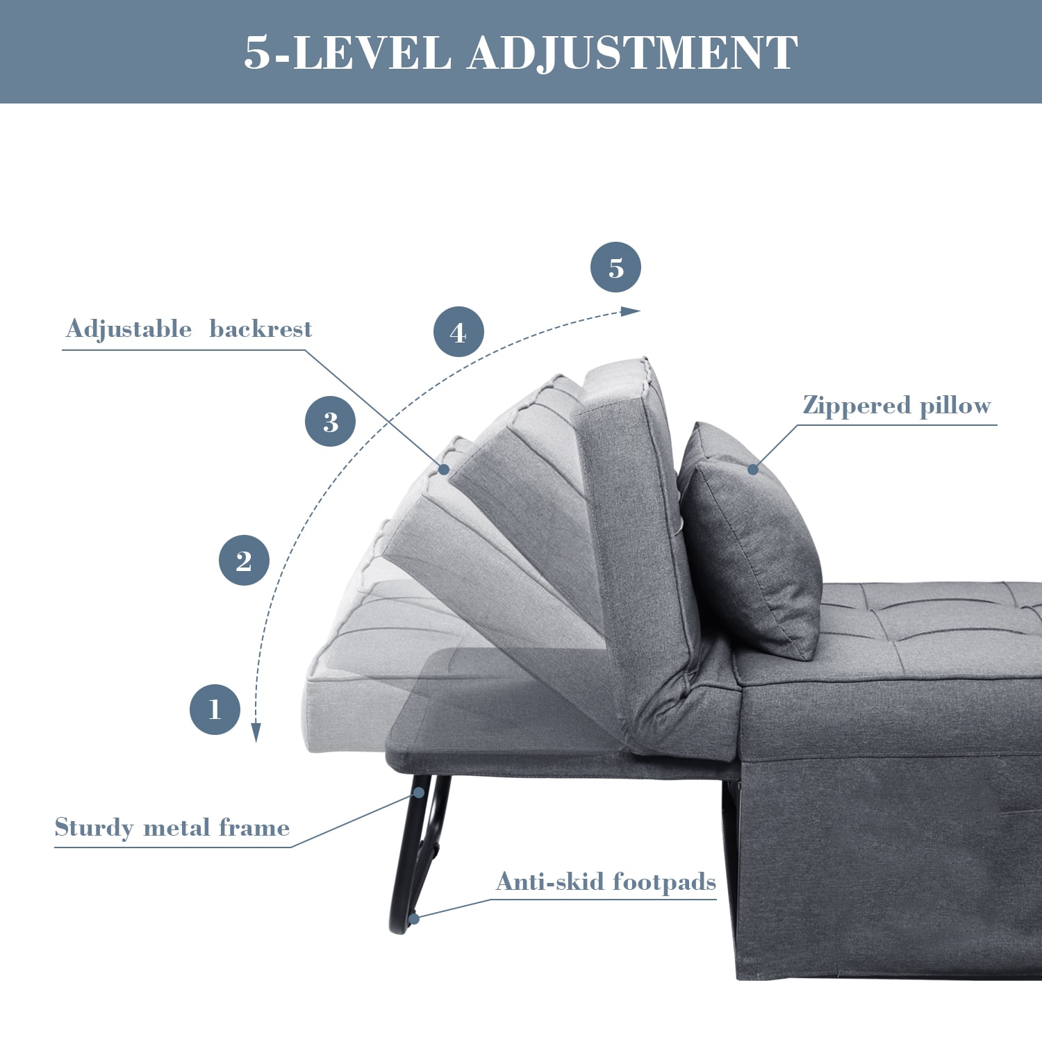 Ainfox WUL022-LG futons - View #5