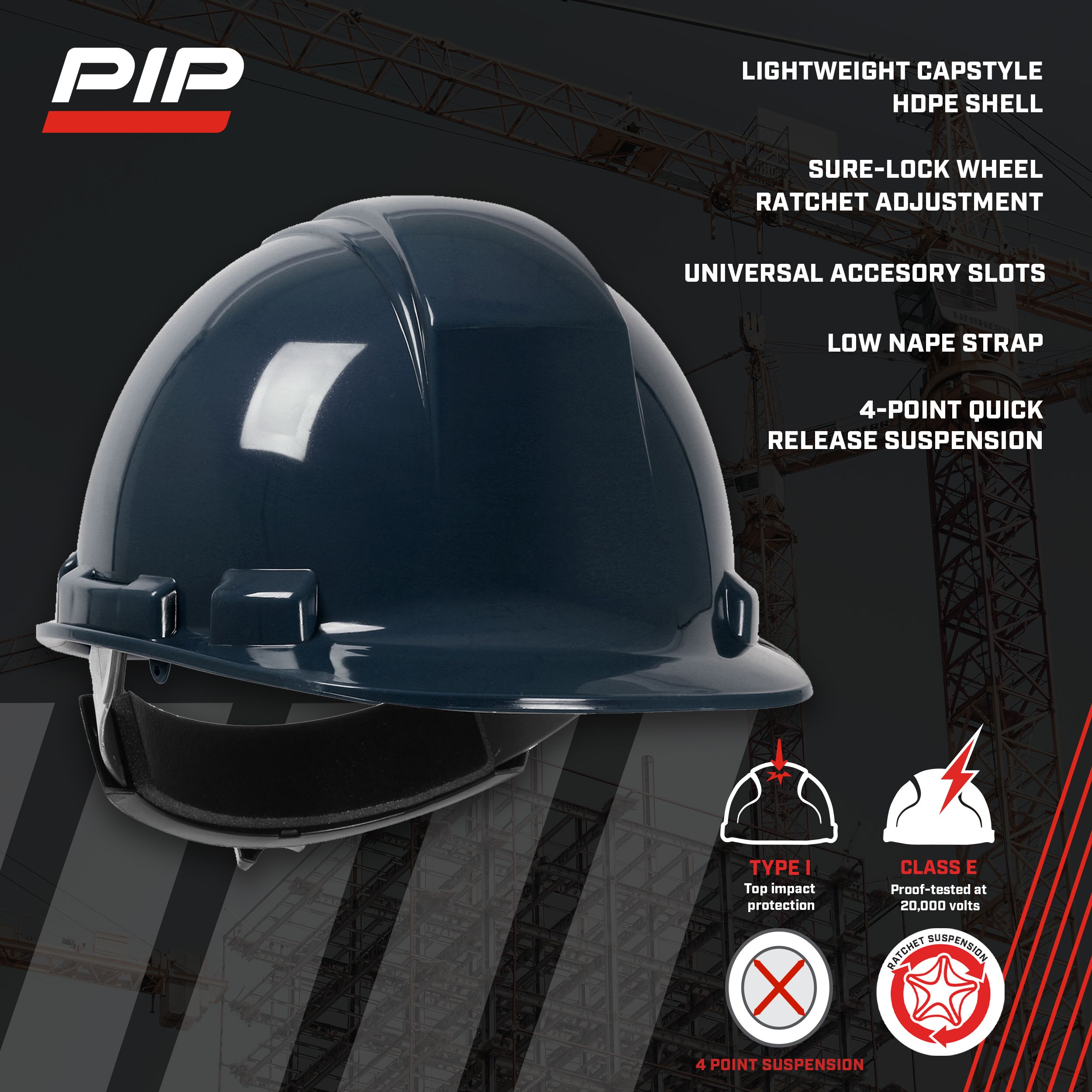 Dynamic 280-HP241R-08 Safety-Hats - View #2