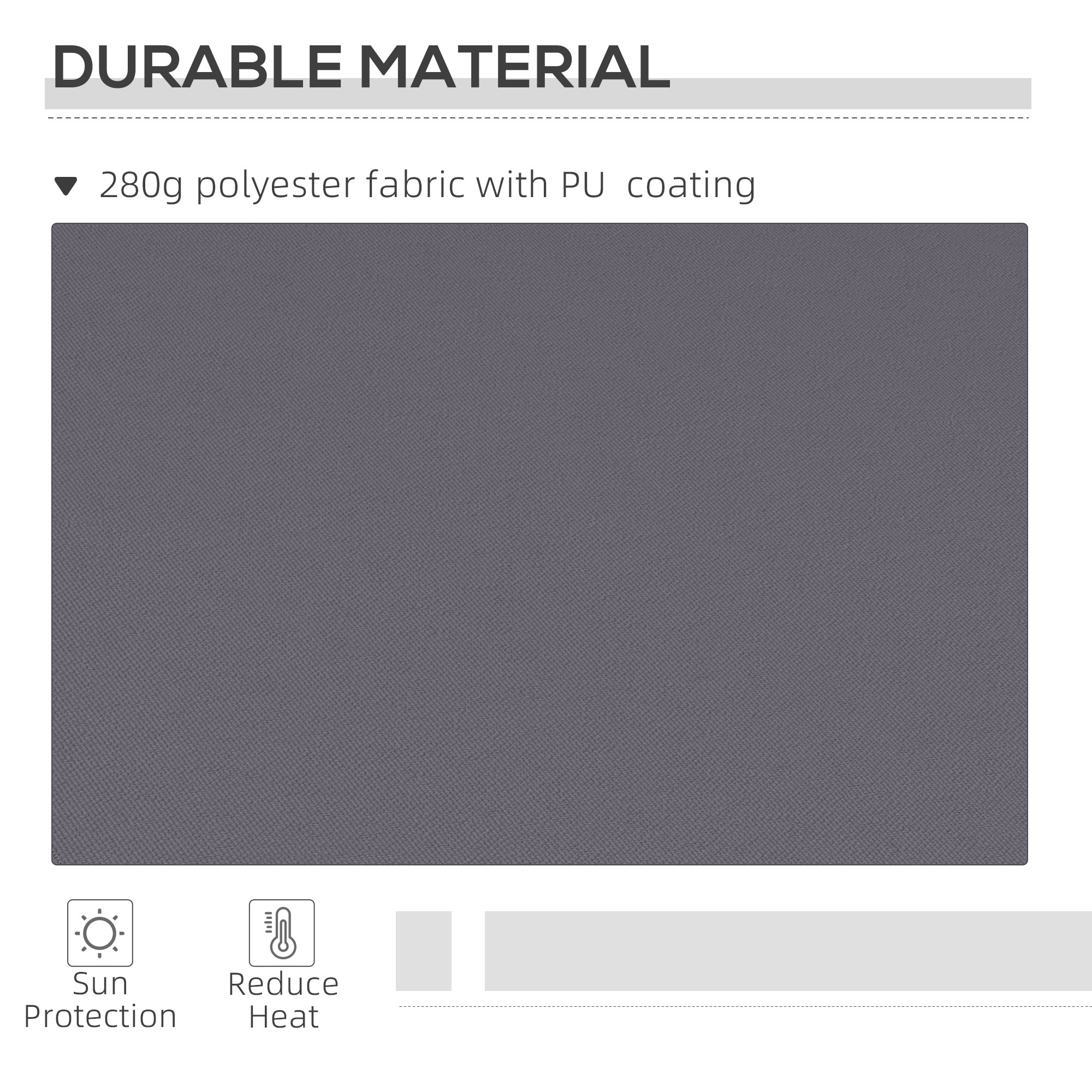 Outsunny 840-207V00CG awnings - View #4