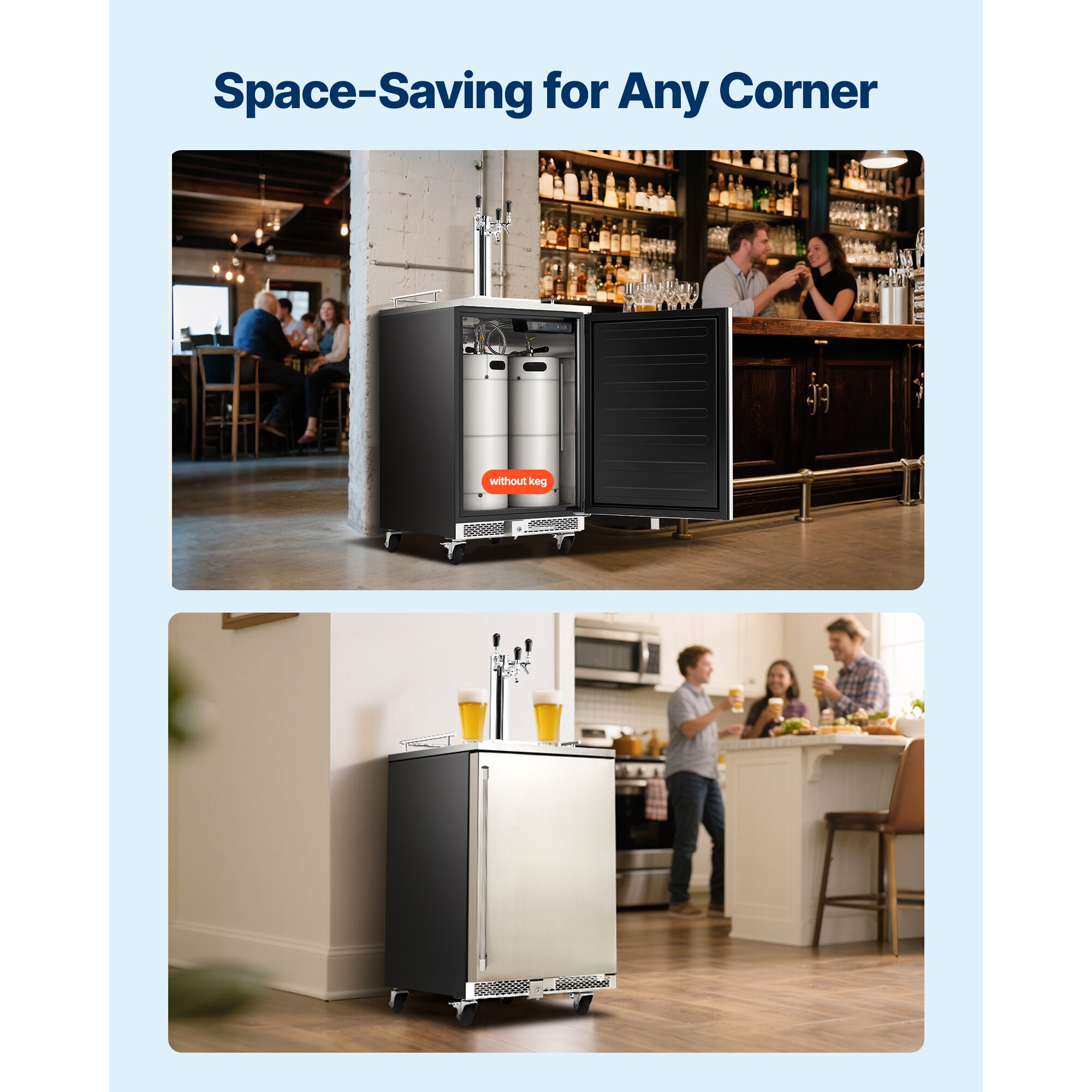 VEVOR SCBXGJSLSPJF08705V1 kegerators - View #6