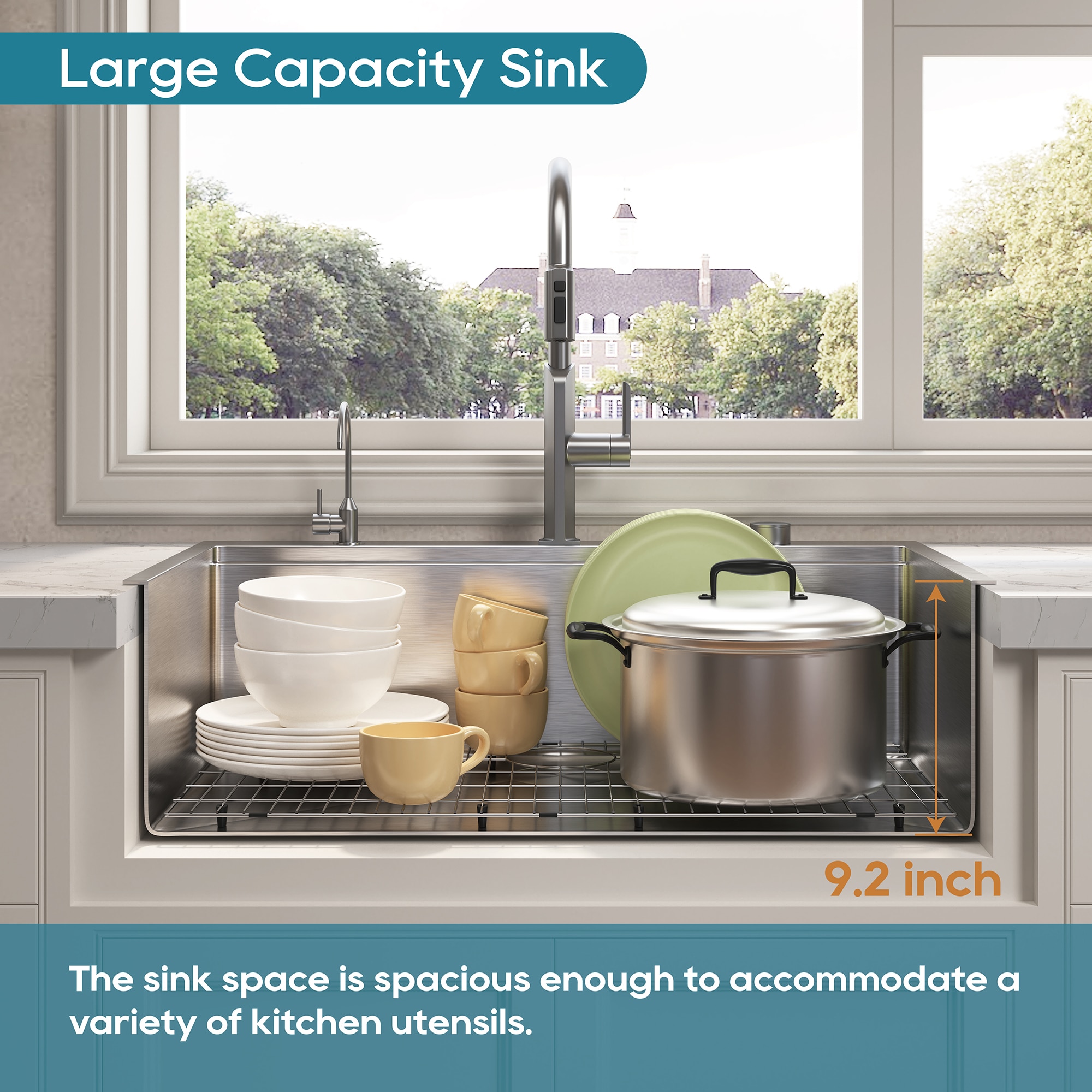 DELUXE LIVING H7645B-A Kitchen-Sinks - View #5