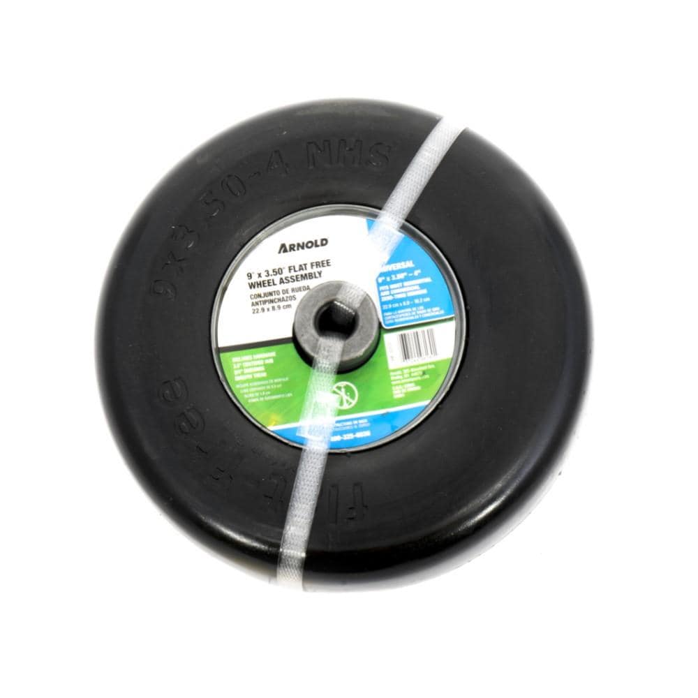 Arnold 490-325-0030 9-in x 3.5-in Front Wheel for Riding Mower/Tractor
