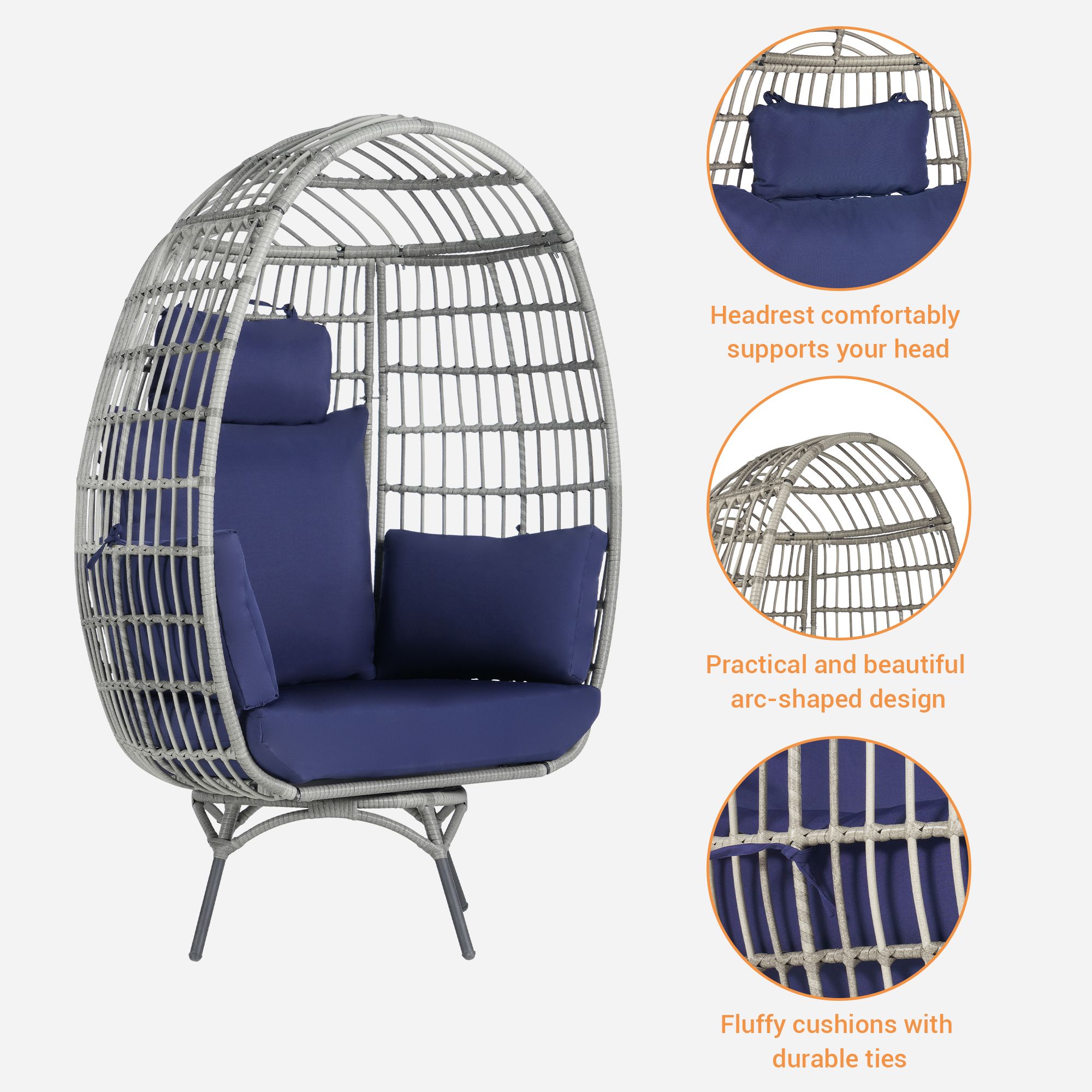 SANSTAR L-RJDC65NY Patio-Chairs - View #3
