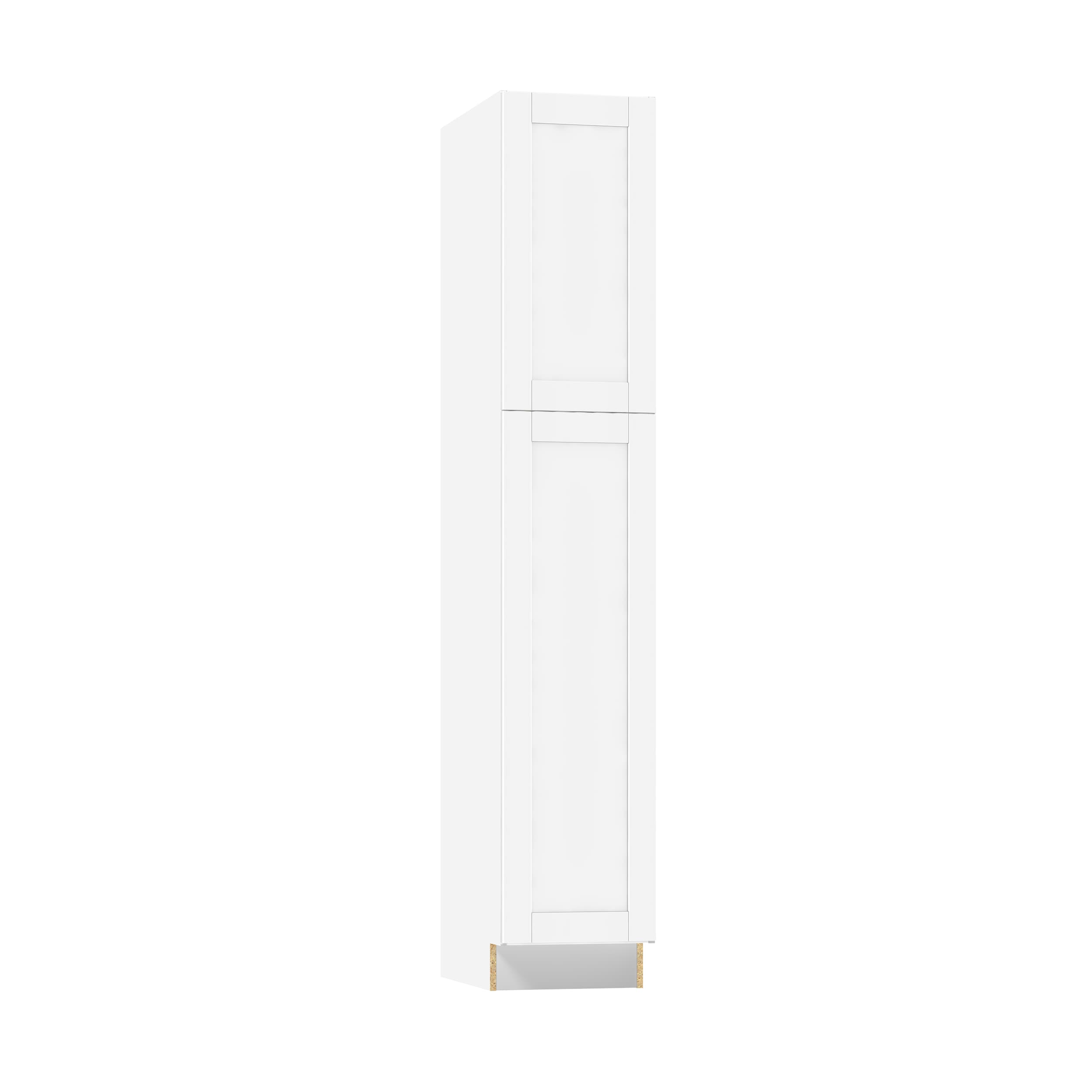 Hugo&Borg Canora 15-in W x 84-in H x 24.75-in D Canora White Door ...